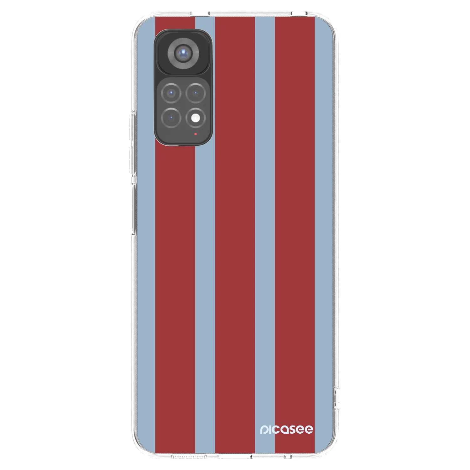 Picasee silikonowe przeźroczyste etui na Xiaomi Redmi Note 11S 5G - Lounge pass