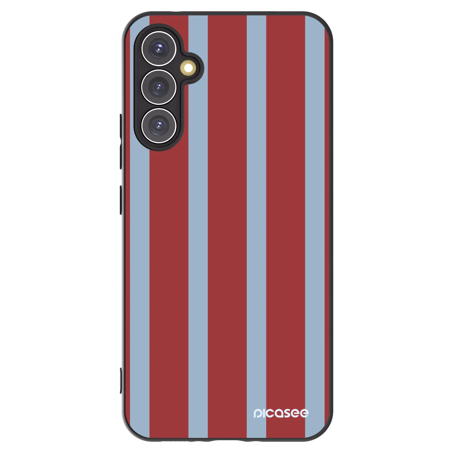 Picasee silikonowe czarne etui na Samsung Galaxy A34 5G A346B - Lounge pass
