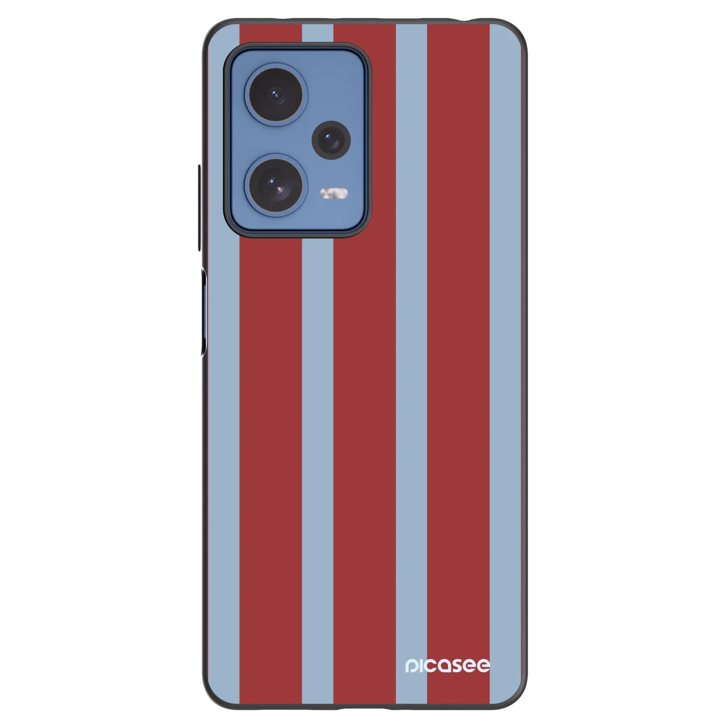 Picasee silikonowe czarne etui na Xiaomi Redmi Note 12 Pro 5G - Lounge pass