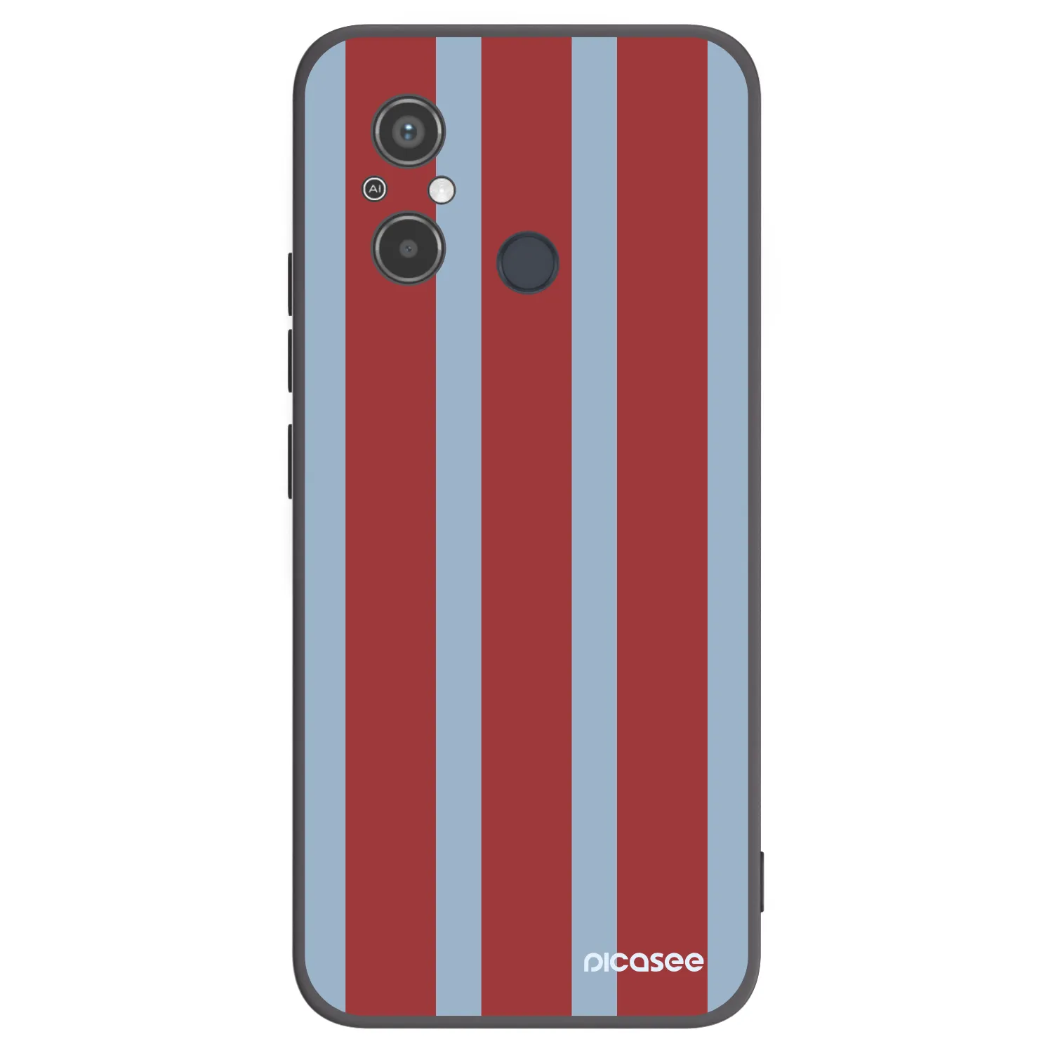 Picasee silikonowe czarne etui na Xiaomi Redmi 12C - Lounge pass