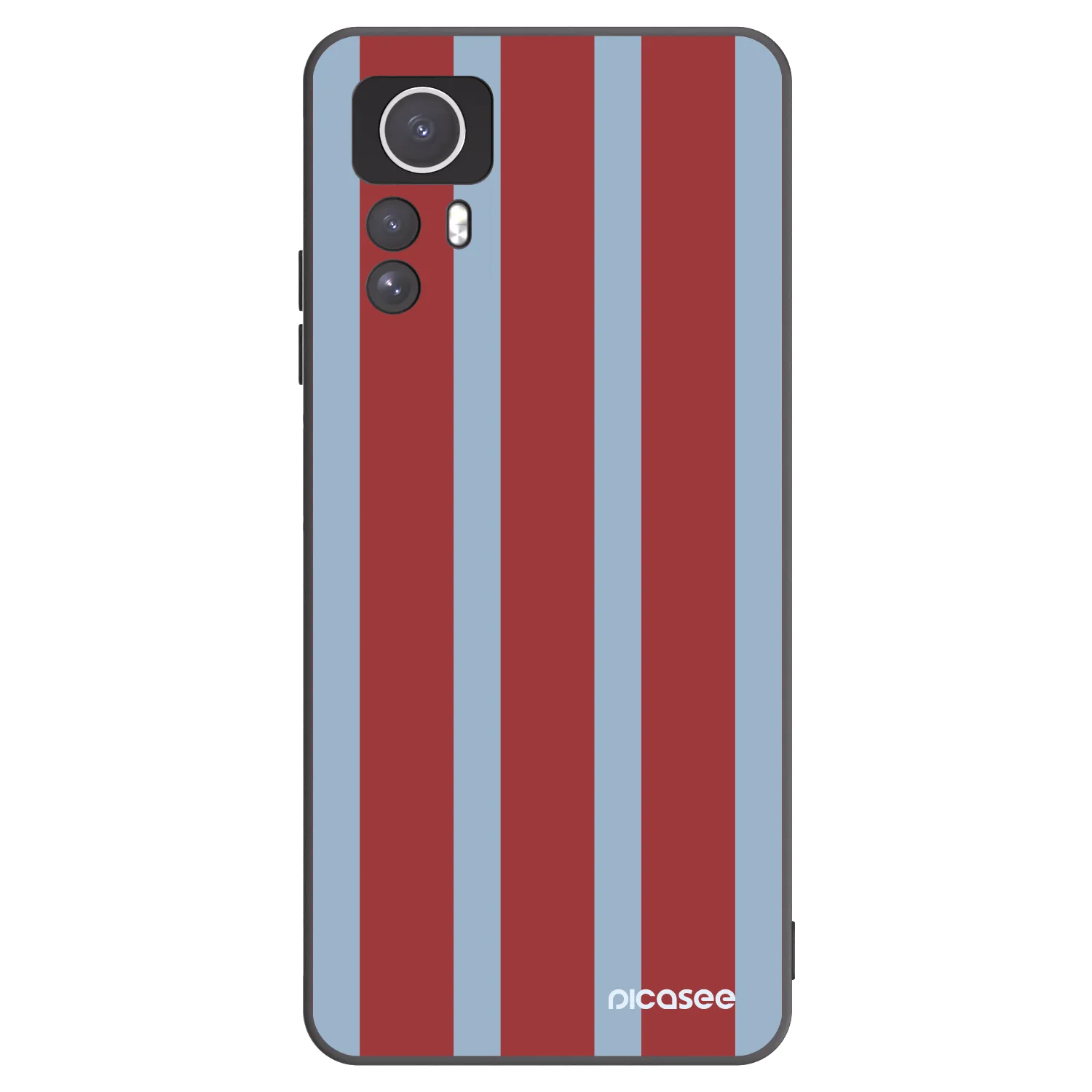Picasee silikonowe czarne etui na Xiaomi Redmi Note 12S - Lounge pass