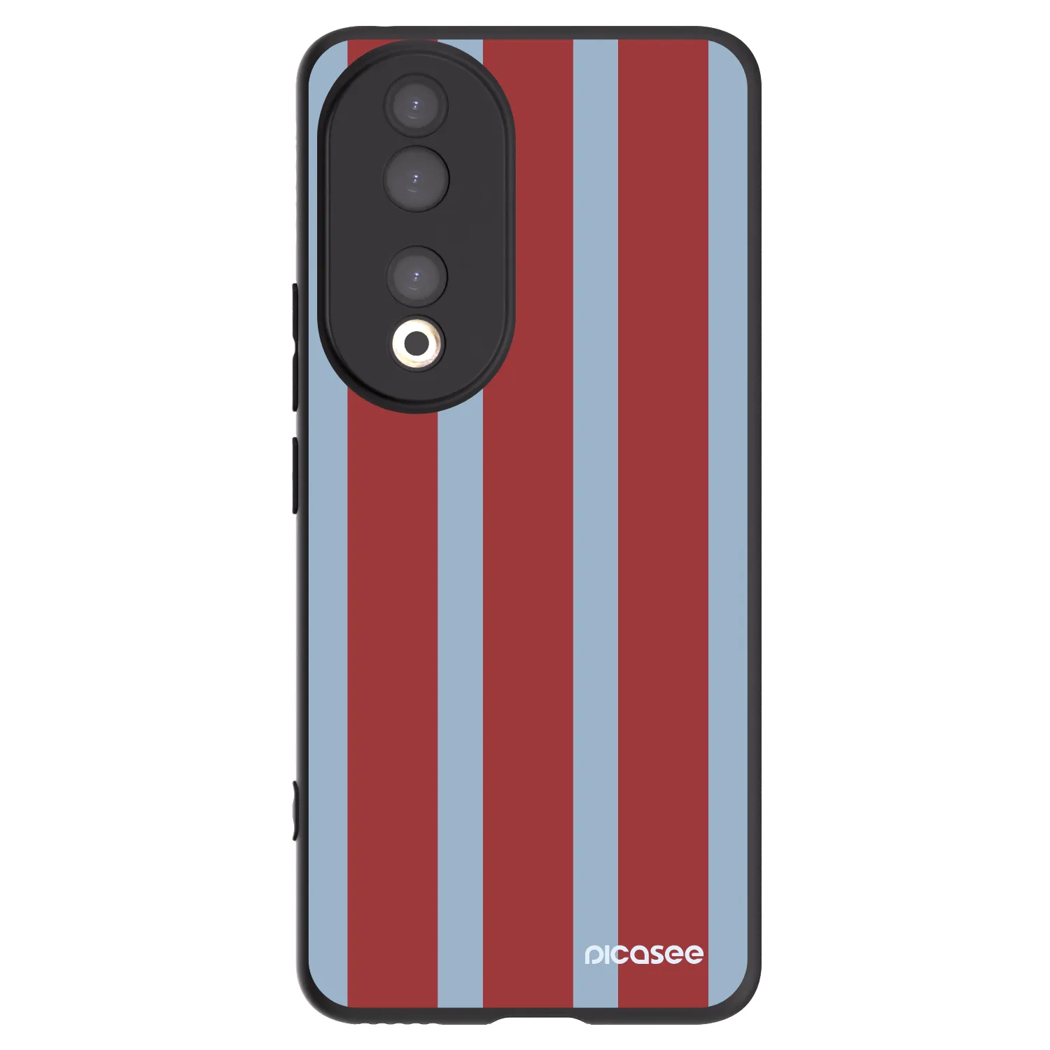 Picasee silikonowe czarne etui na Honor 90 5G - Lounge pass