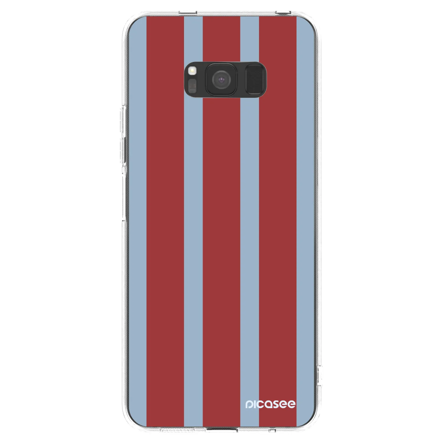 Picasee silikonowe przeźroczyste etui na Samsung Galaxy S8 G950F - Lounge pass