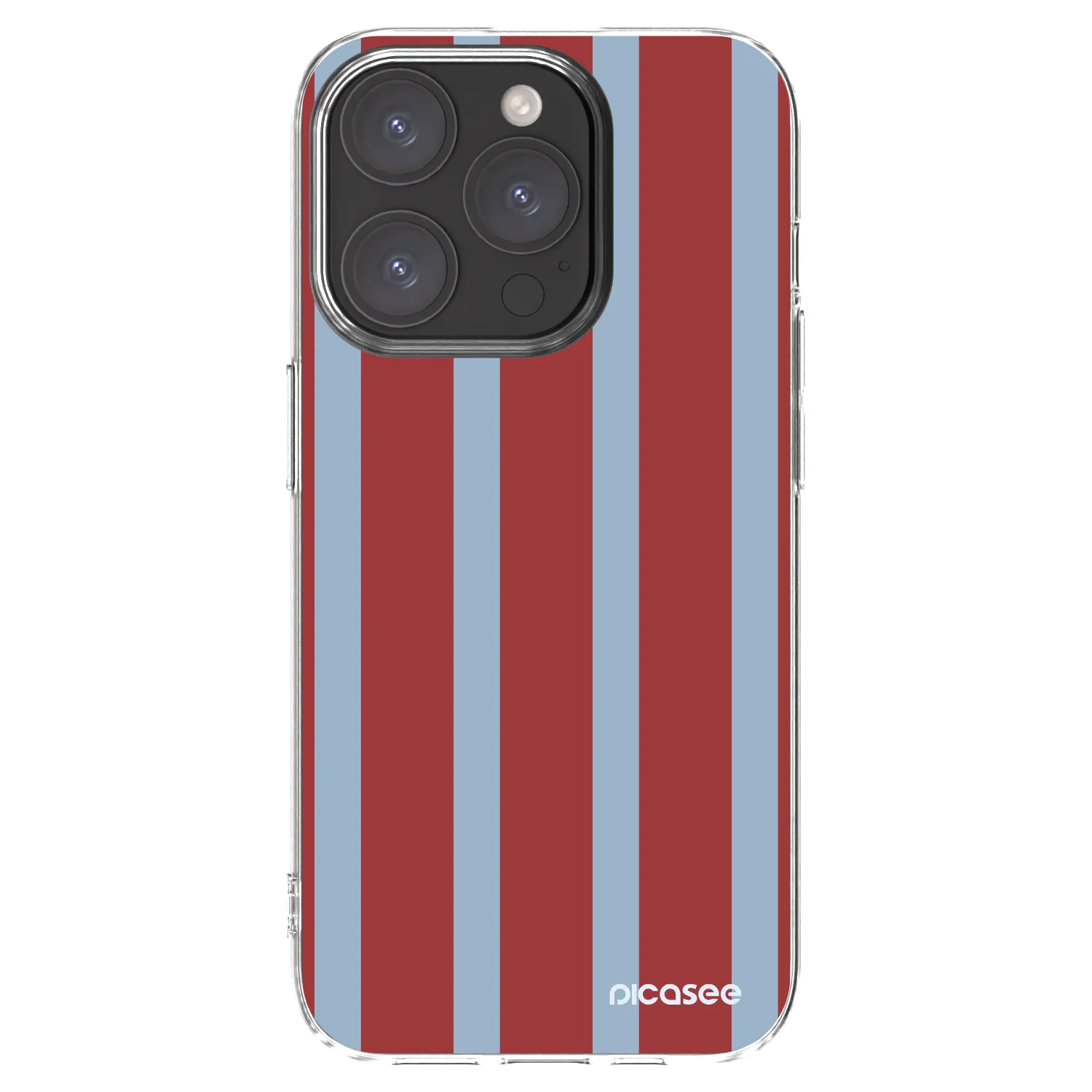 Picasee silikonowe przeźroczyste etui na Apple iPhone 15 Pro - Lounge pass