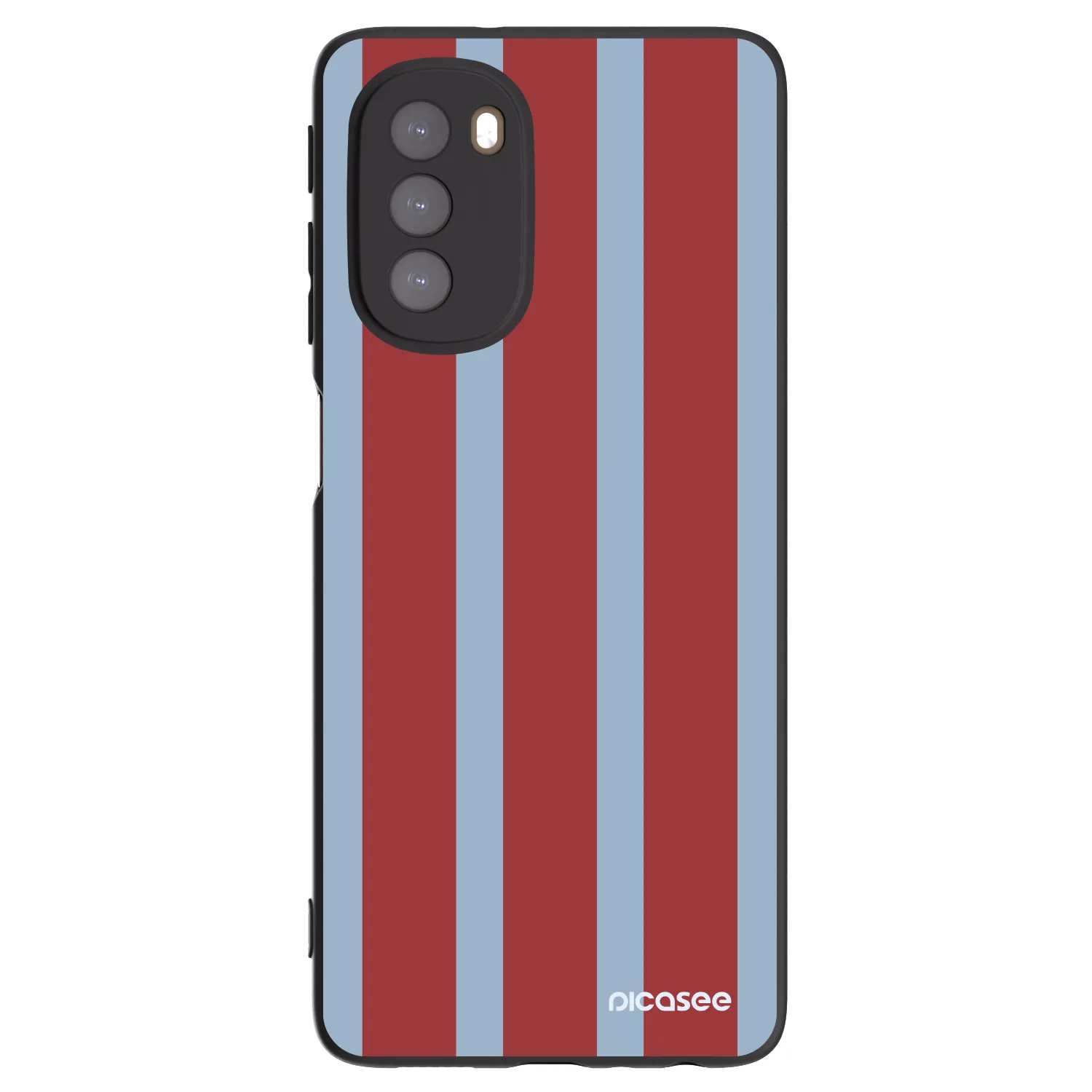 Picasee silikonowe czarne etui na Motorola Moto G51 - Lounge pass