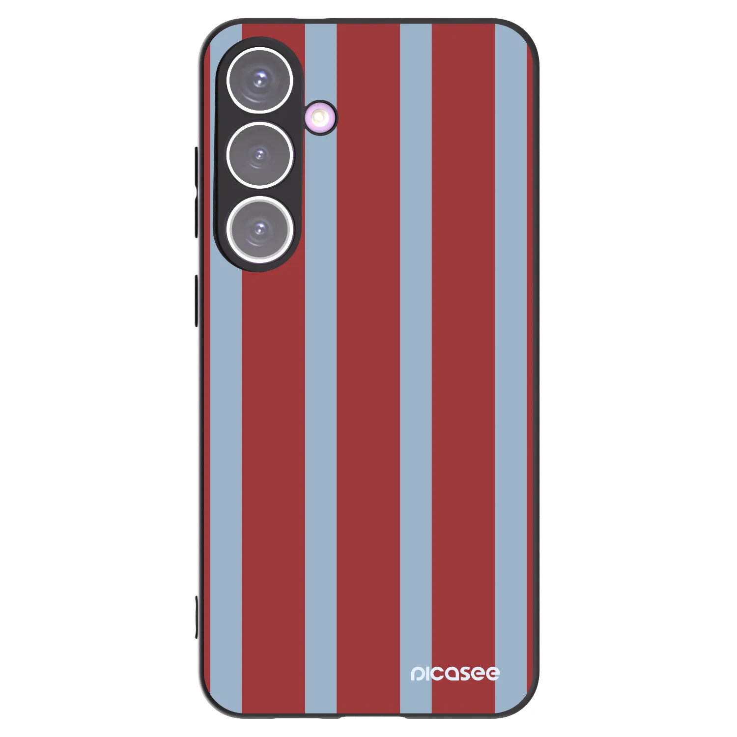 Picasee silikonowe czarne etui na Samsung Galaxy S24+ S926B 5G - Lounge pass