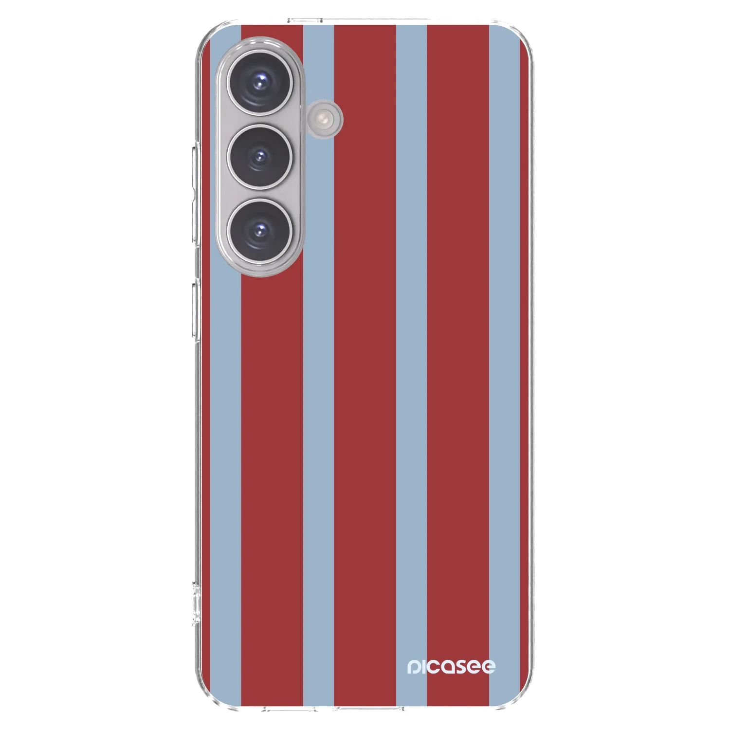 Picasee silikonowe przeźroczyste etui na Samsung Galaxy S24 S921B 5G - Lounge pass