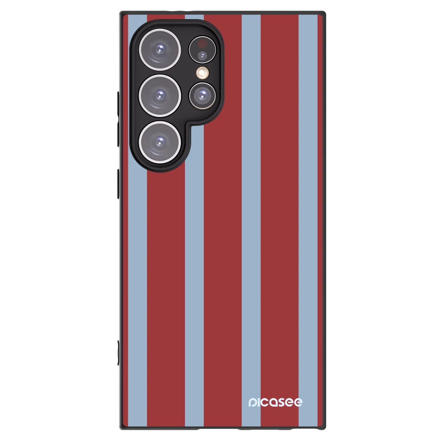 Picasee silikonowe czarne etui na Samsung Galaxy S24 Ultra S928B 5G - Lounge pass