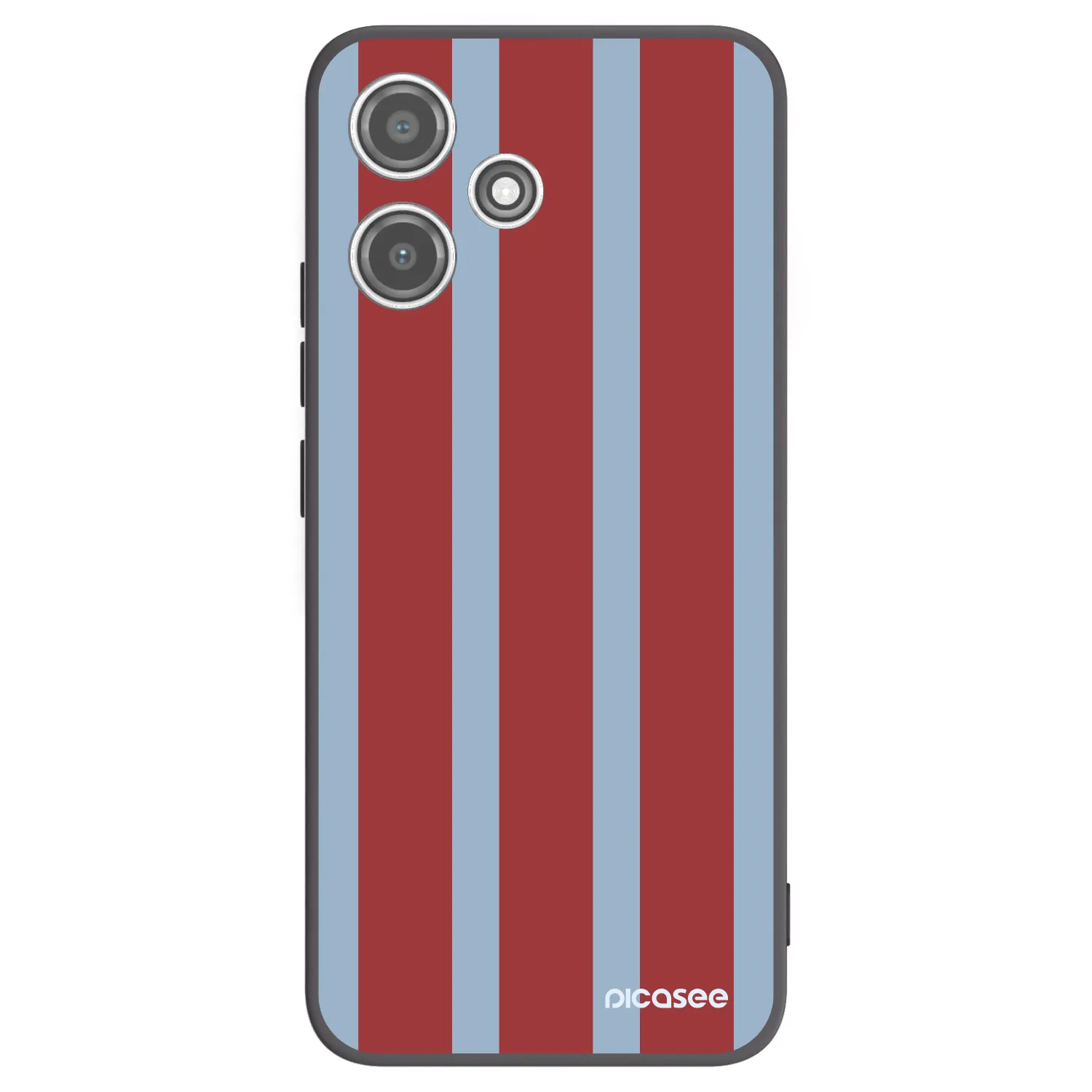 Picasee silikonowe czarne etui na Xiaomi Redmi 12 5G - Lounge pass