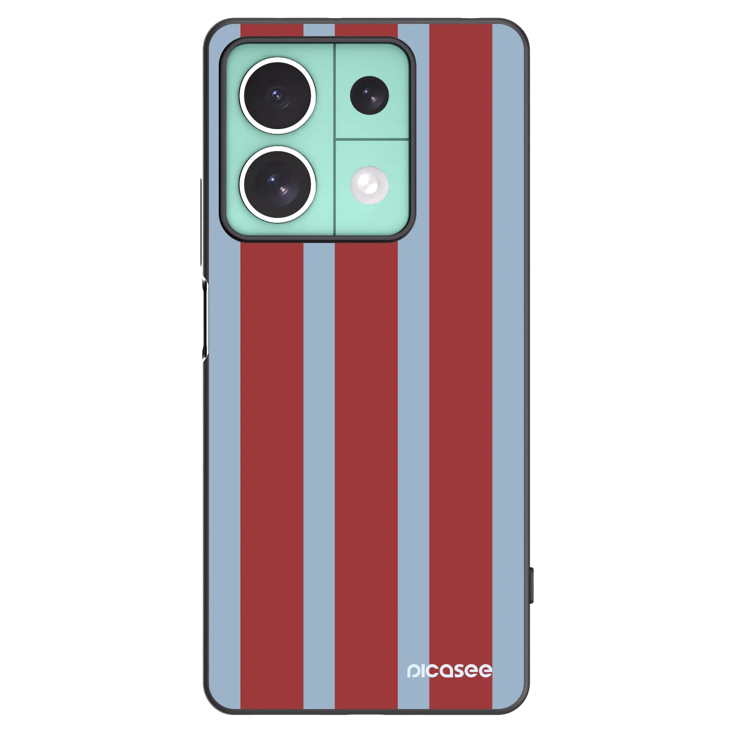 Picasee silikonowe czarne etui na Xiaomi Redmi Note 13 5G - Lounge pass
