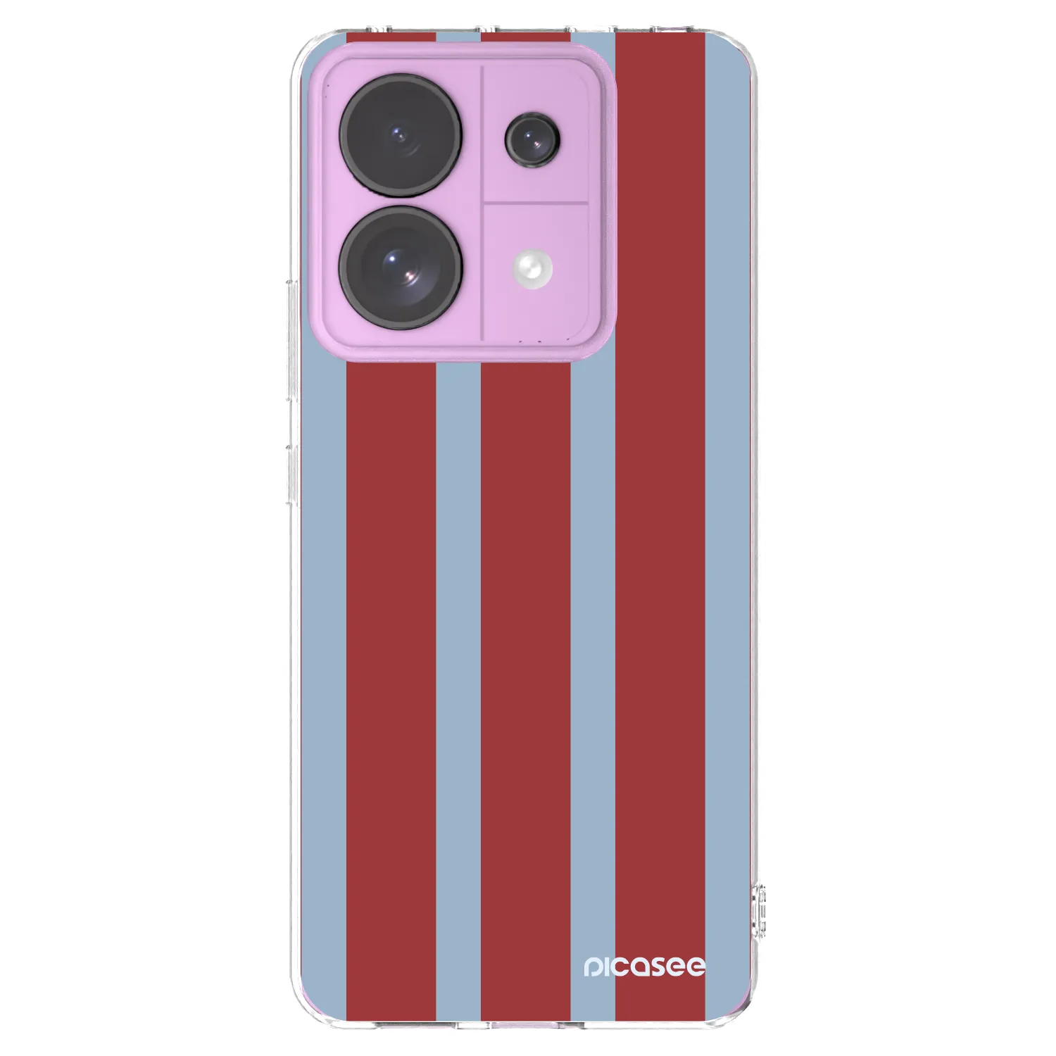 Picasee silikonowe przeźroczyste etui na Xiaomi Redmi Note 13 Pro 5G - Lounge pass
