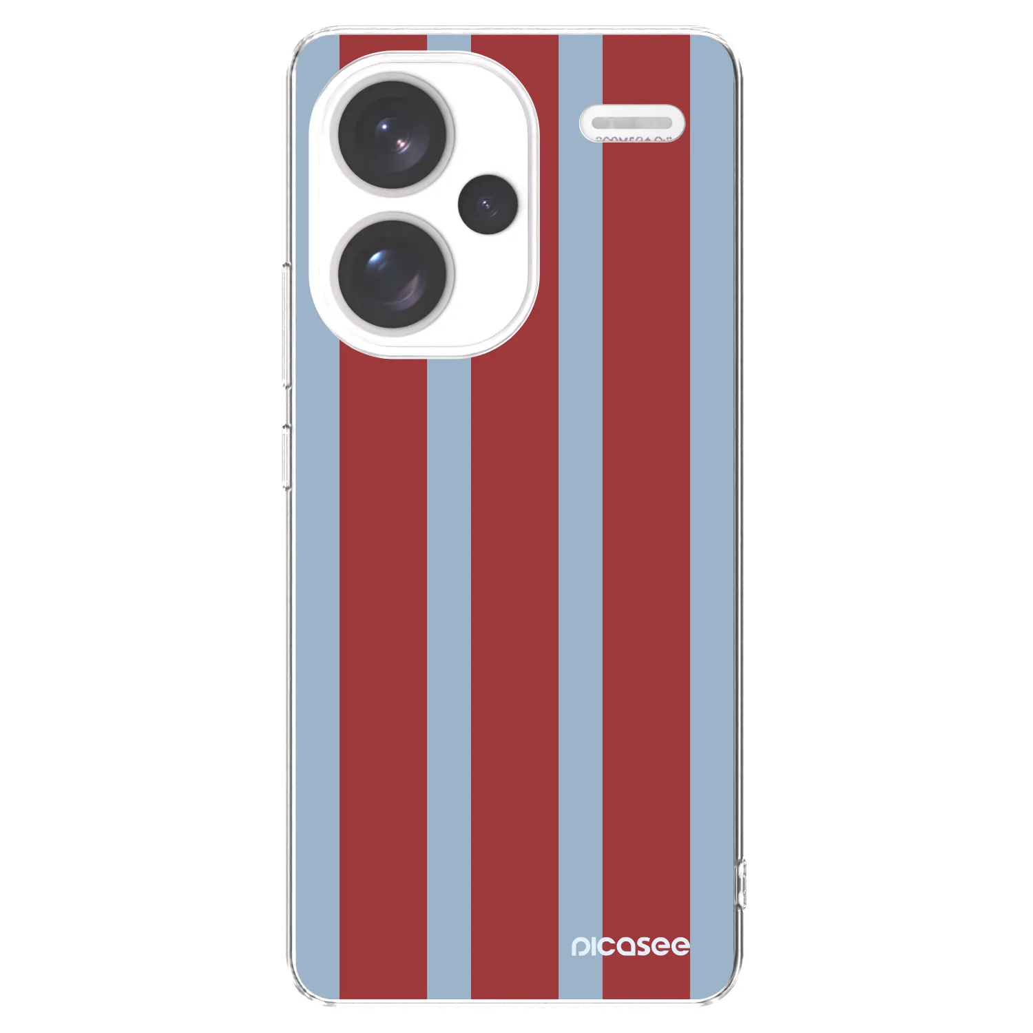 Picasee silikonowe przeźroczyste etui na Xiaomi Redmi Note 13 Pro+ 5G - Lounge pass