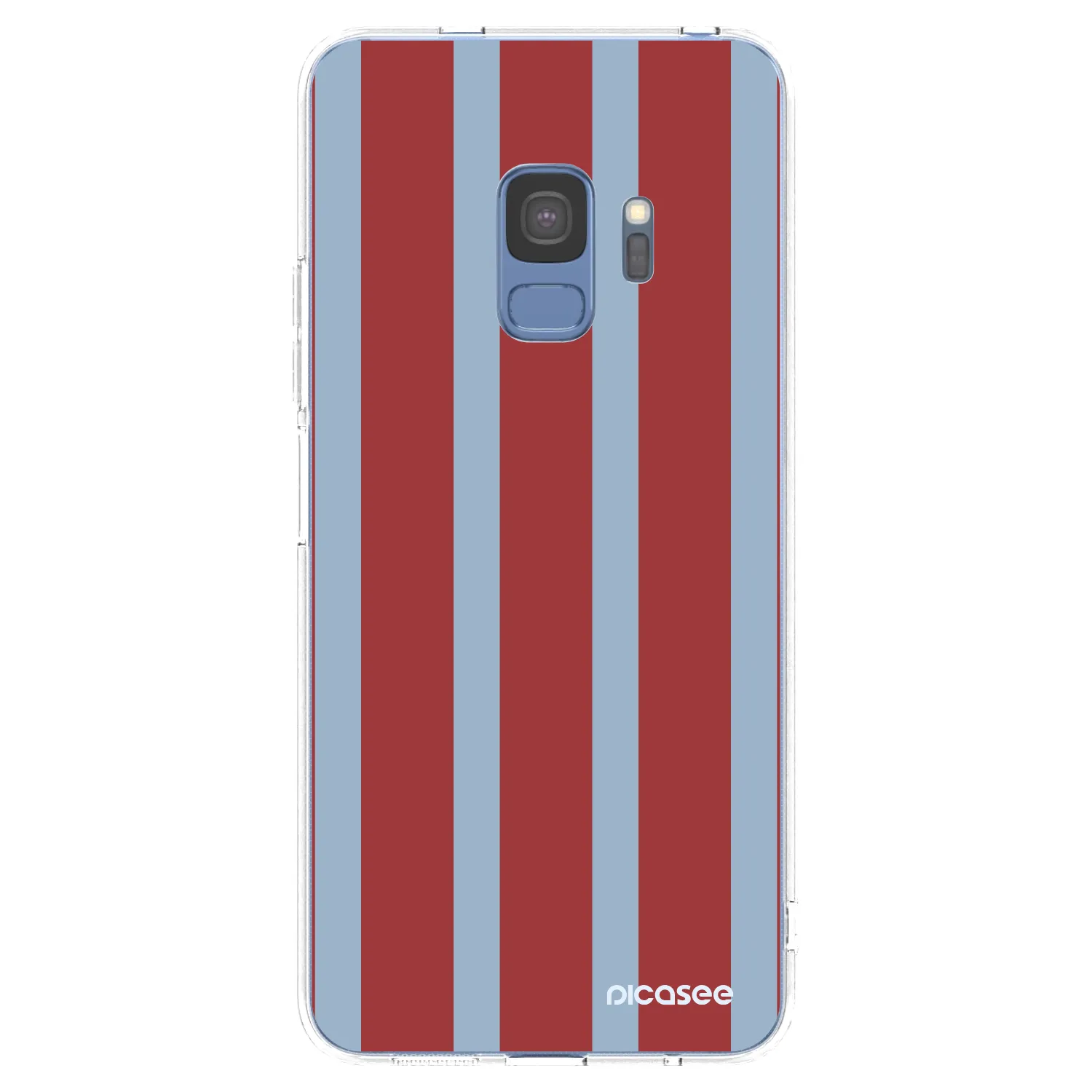 Picasee silikonowe przeźroczyste etui na Samsung Galaxy S9 G960F - Lounge pass