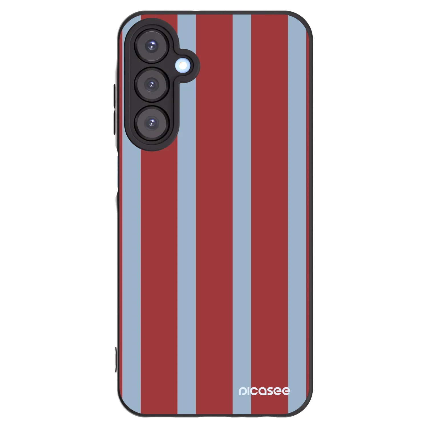 Picasee silikonowe czarne etui na Samsung Galaxy A25 A256B 5G - Lounge pass
