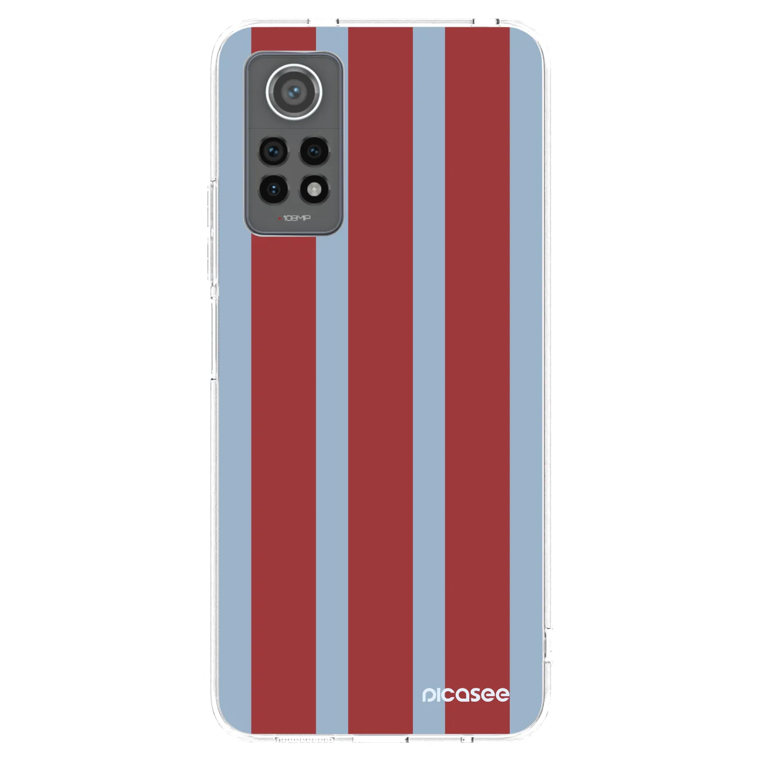 Picasee silikonowe przeźroczyste etui na Xiaomi Redmi Note 12 Pro 4G - Lounge pass
