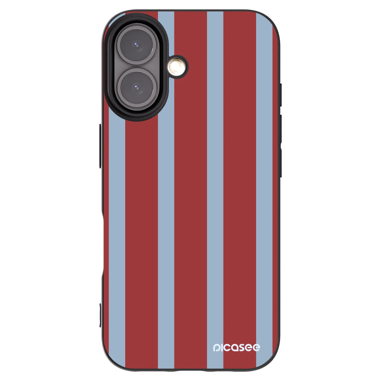 Picasee silikonowe czarne etui na Apple iPhone 16 - Lounge pass
