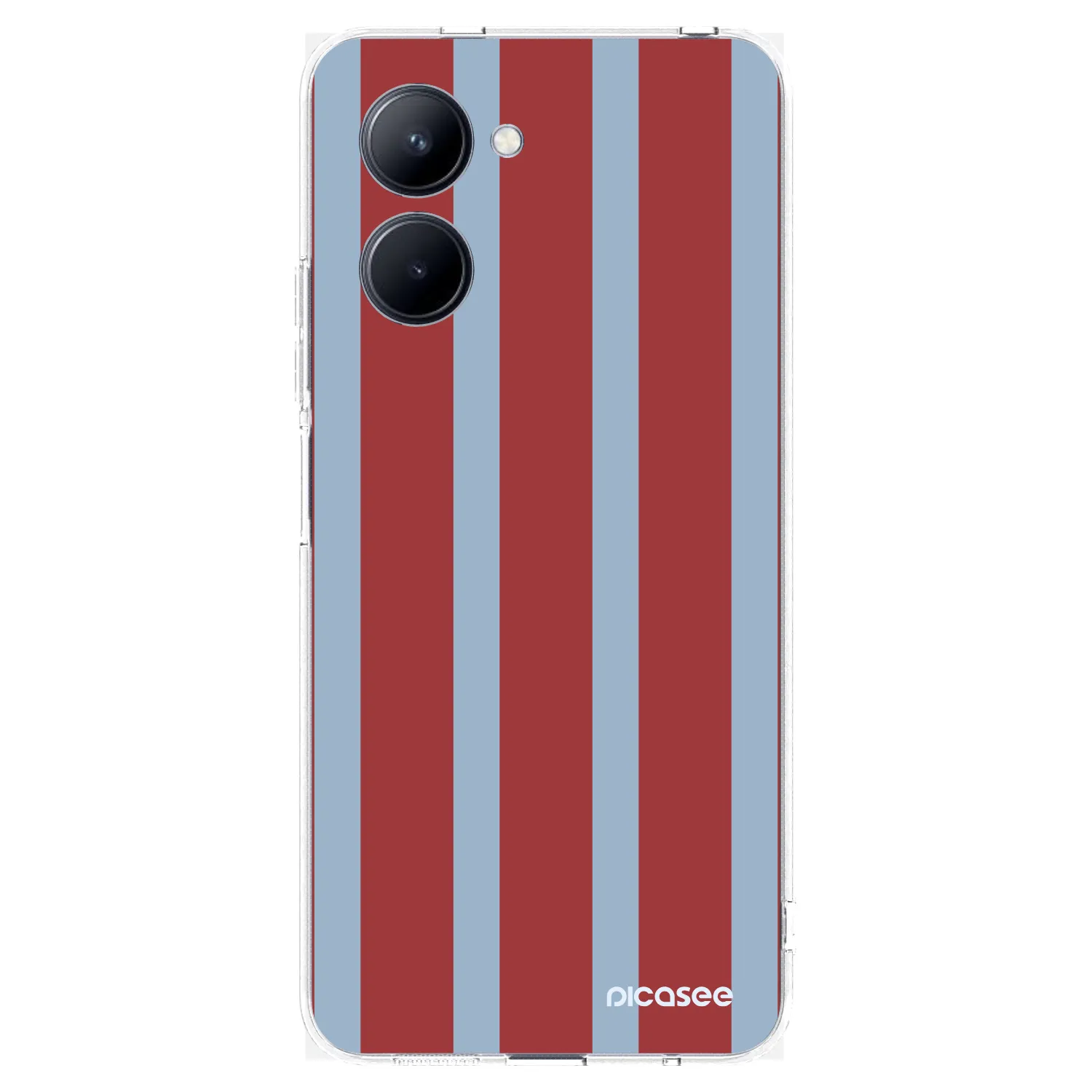 Picasee silikonowe przeźroczyste etui na Realme C33 (2023) - Lounge pass
