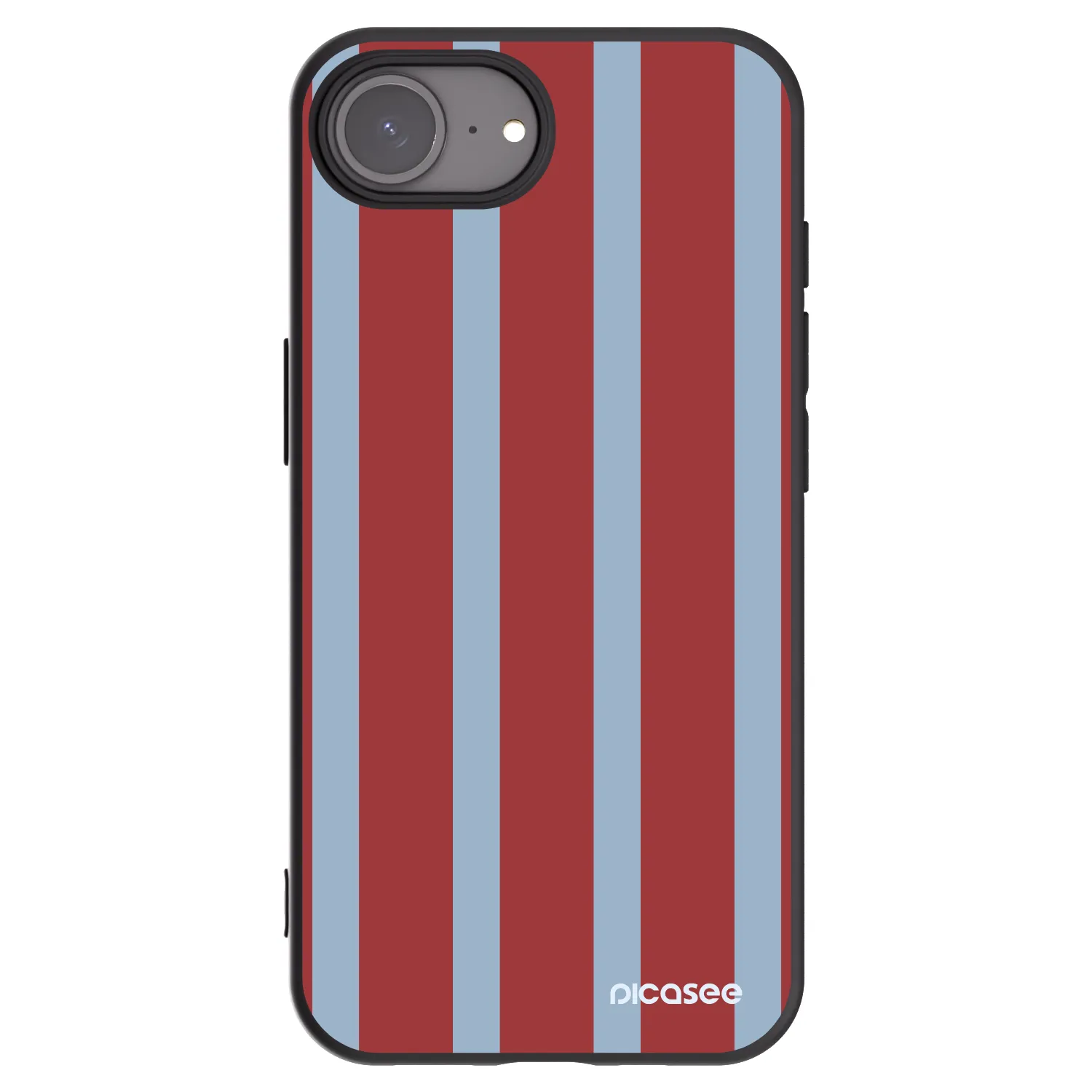 Picasee silikonowe czarne etui na Apple iPhone 16e - Lounge pass
