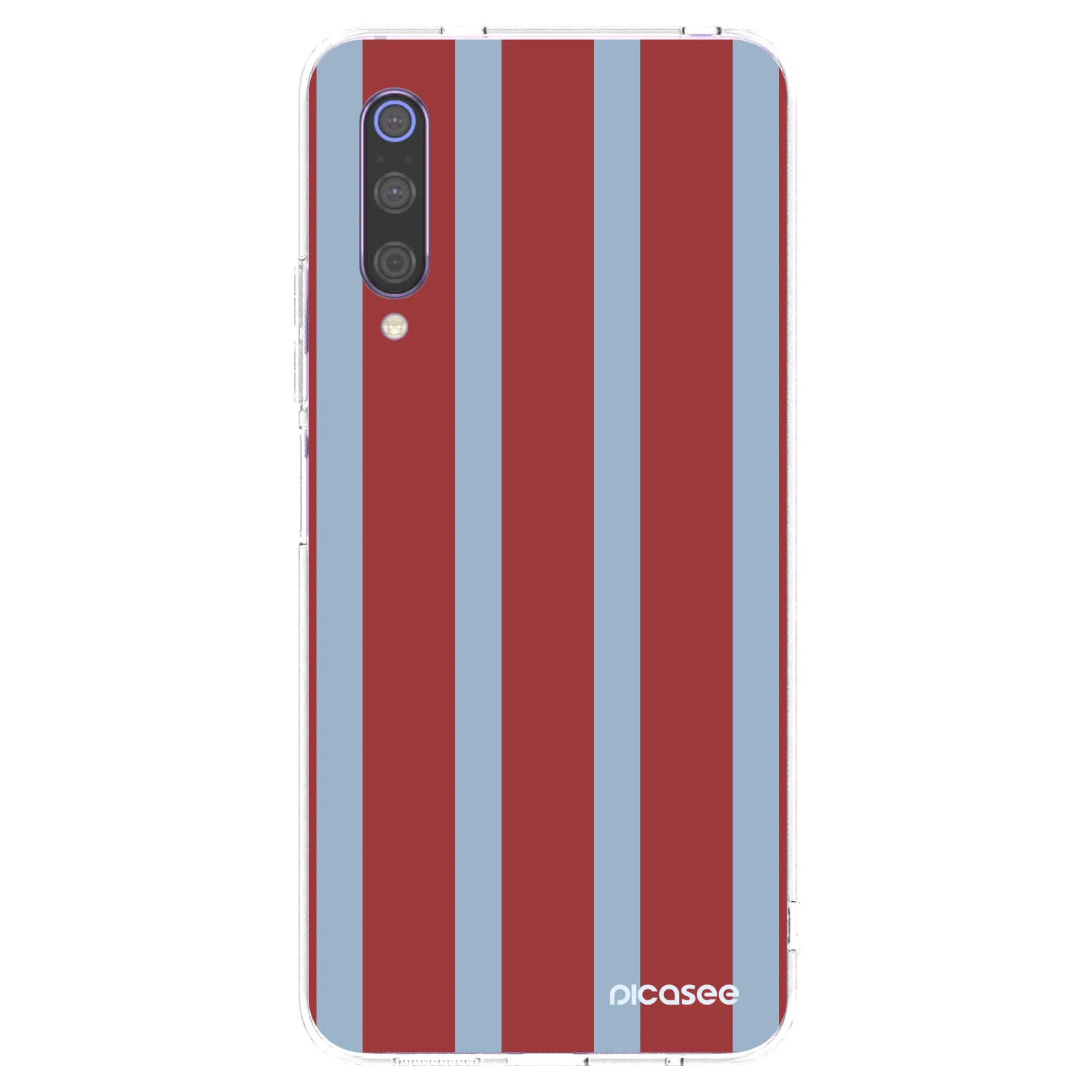 Picasee silikonowe przeźroczyste etui na Xiaomi Mi 9 - Lounge pass