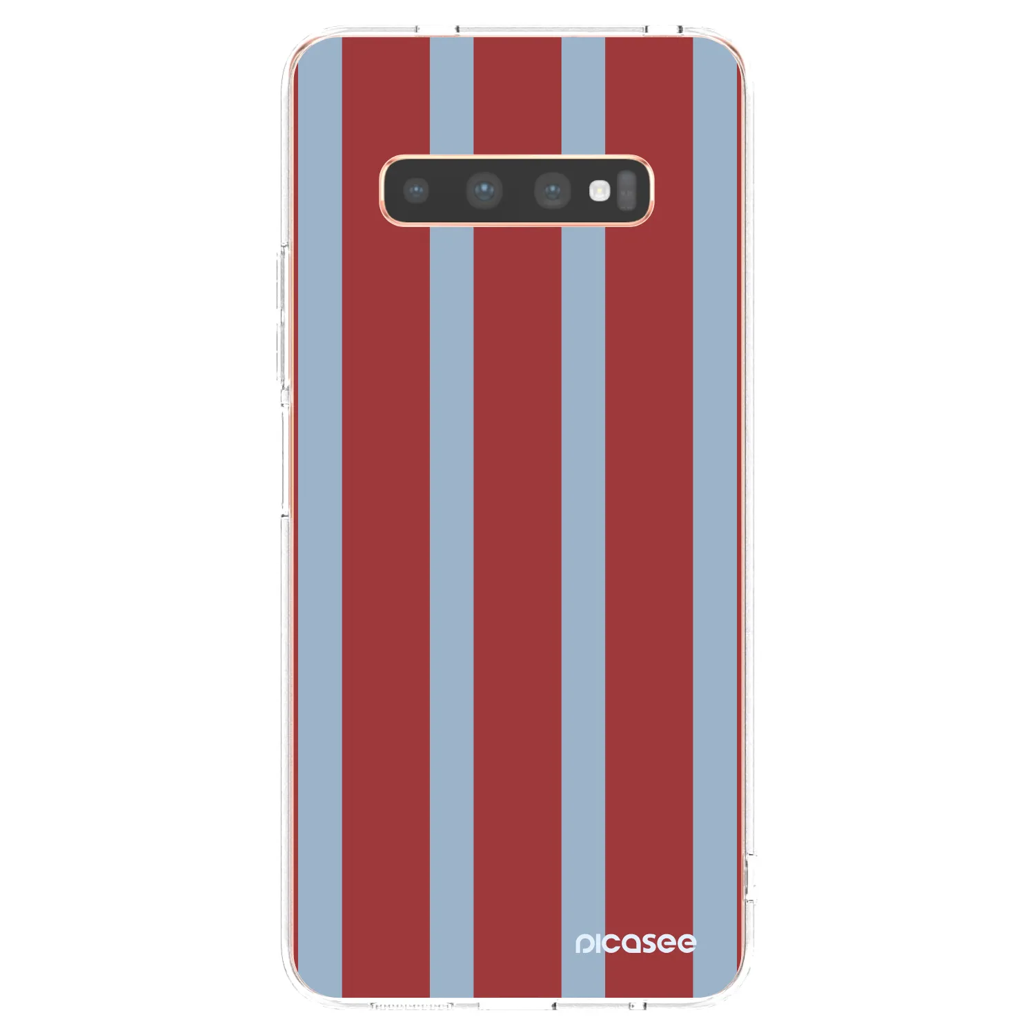 Picasee silikonowe przeźroczyste etui na Samsung Galaxy S10 Plus G975 - Lounge pass