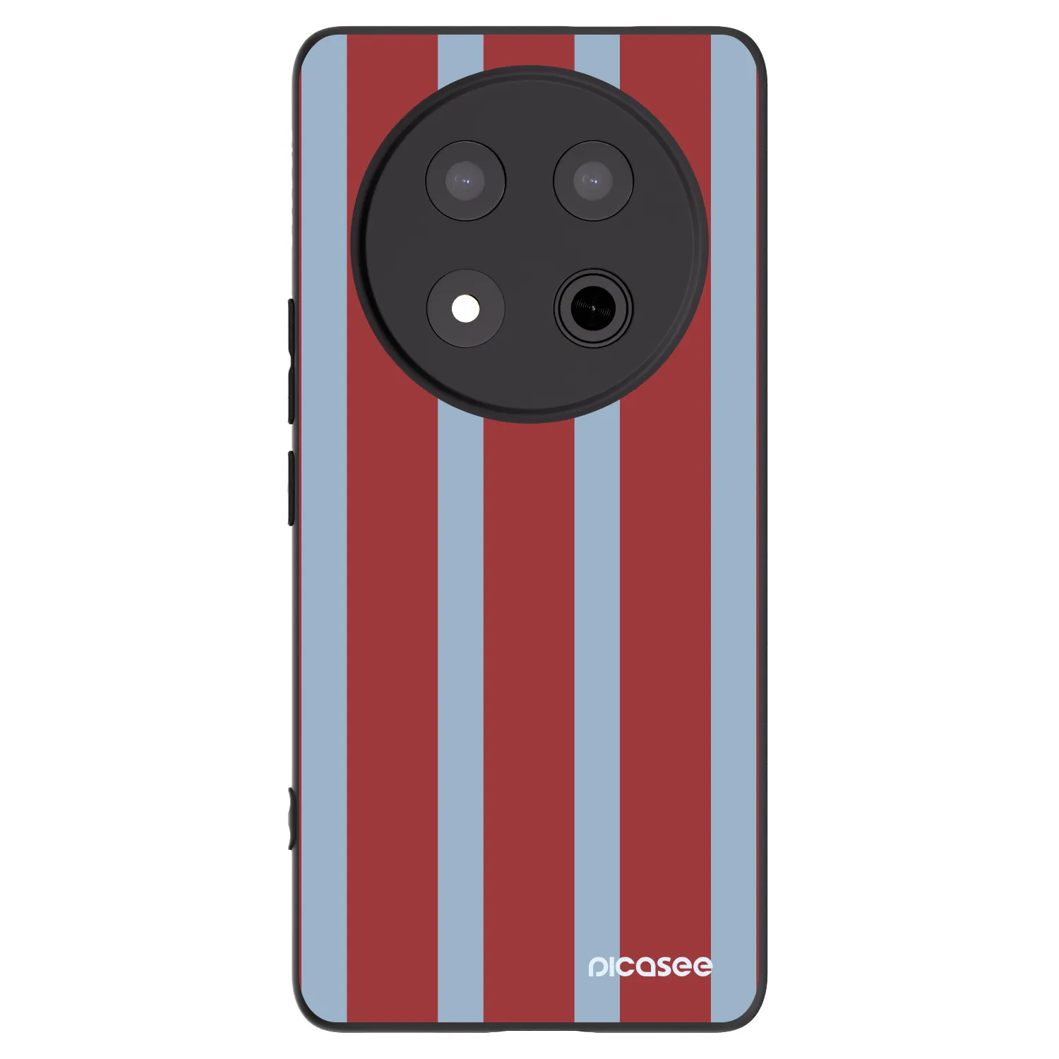 Picasee silikonowe czarne etui na Honor Magic7 Lite 5G - Lounge pass