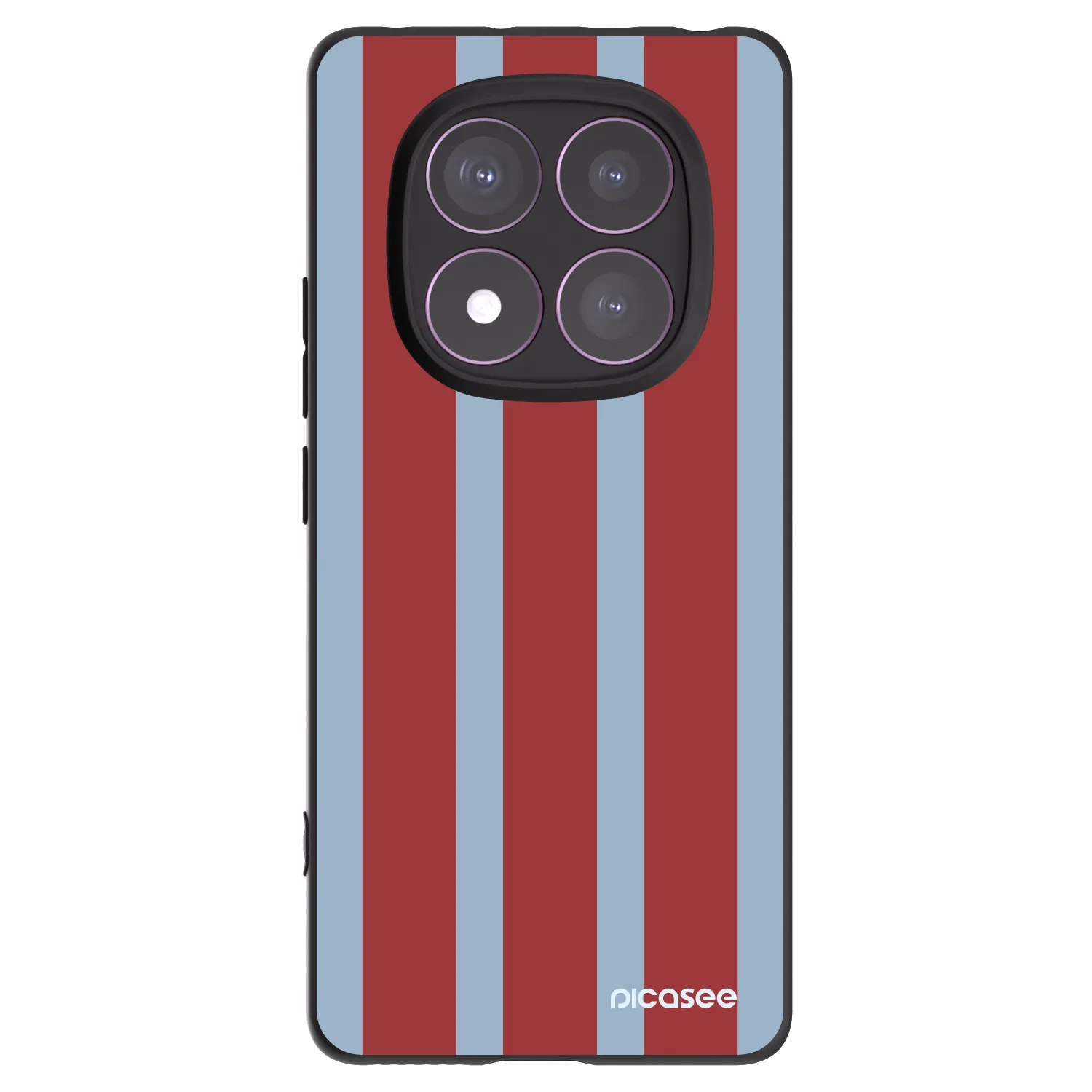 Picasee silikonowe czarne etui na Xiaomi Redmi Note 14 Pro 4G - Lounge pass