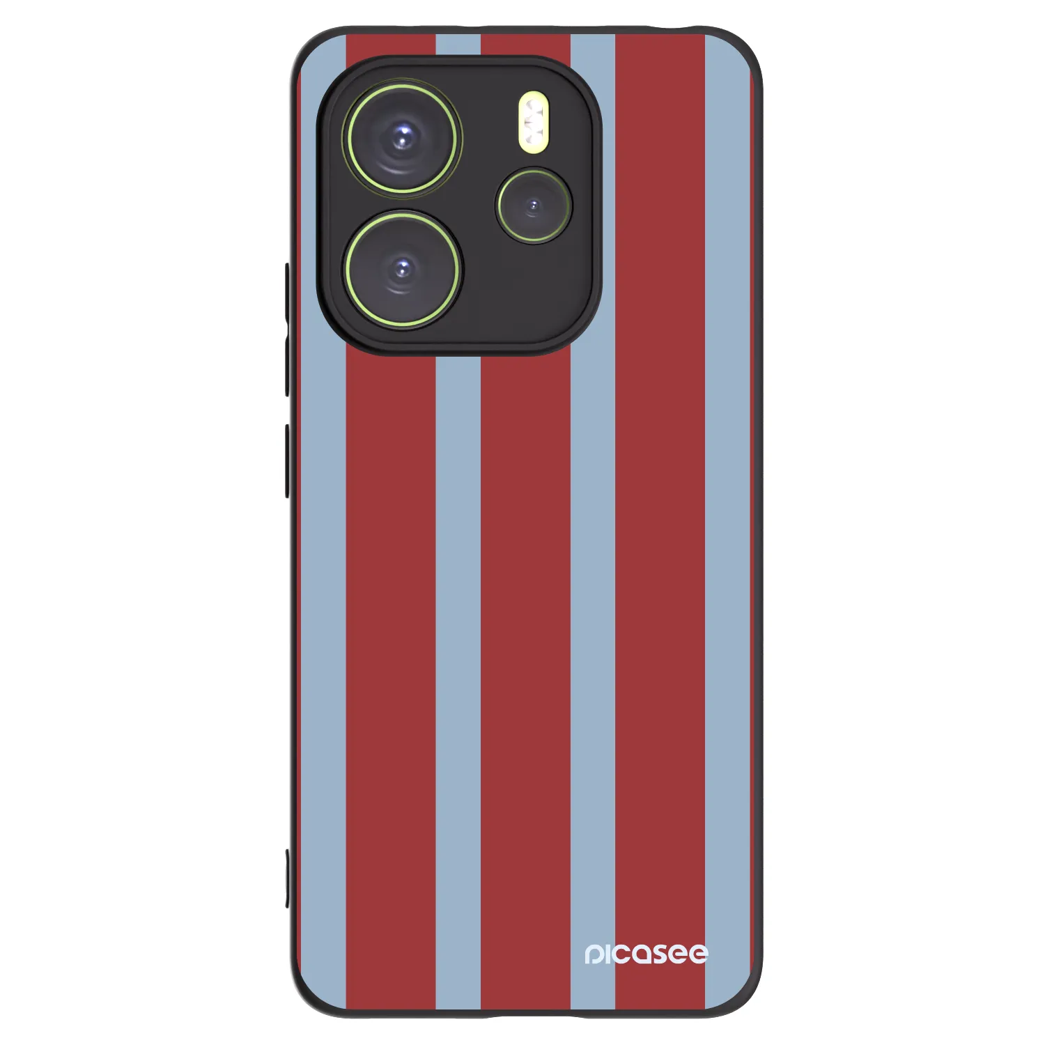 Picasee silikonowe czarne etui na Xiaomi Redmi Note 14 4G - Lounge pass