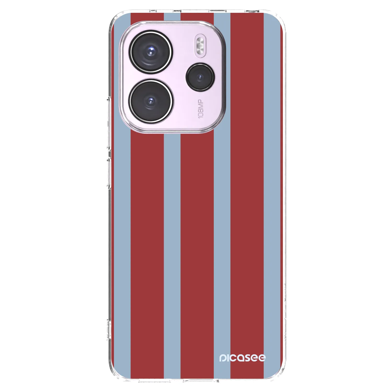 Picasee silikonowe przeźroczyste etui na Xiaomi Redmi Note 14 4G - Lounge pass