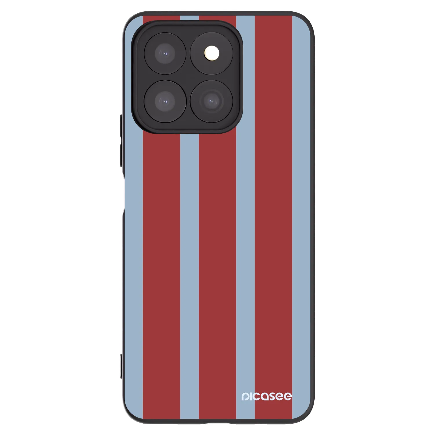Picasee silikonowe czarne etui na Honor X8c - Lounge pass