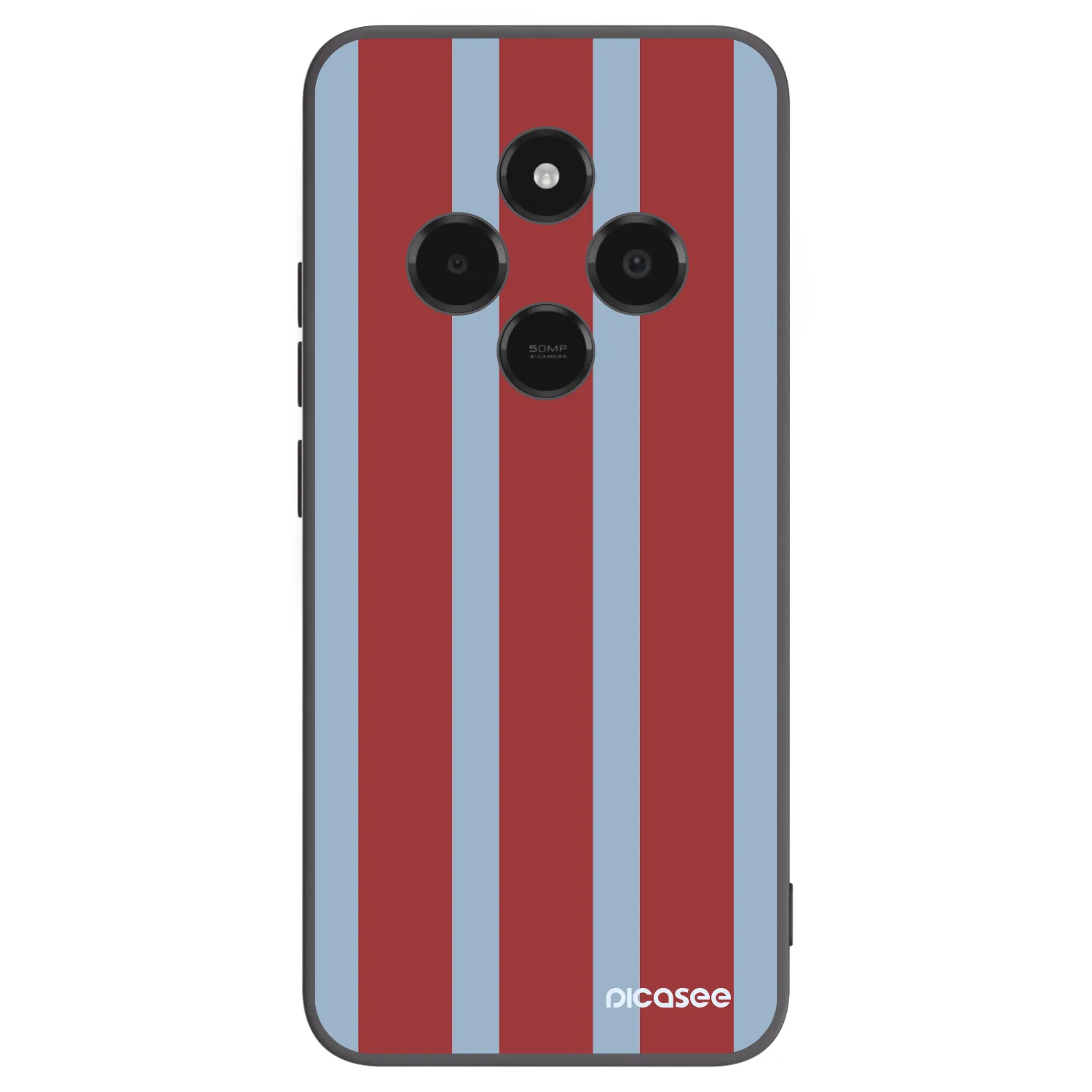 Picasee silikonowe czarne etui na Xiaomi Poco C75 - Lounge pass