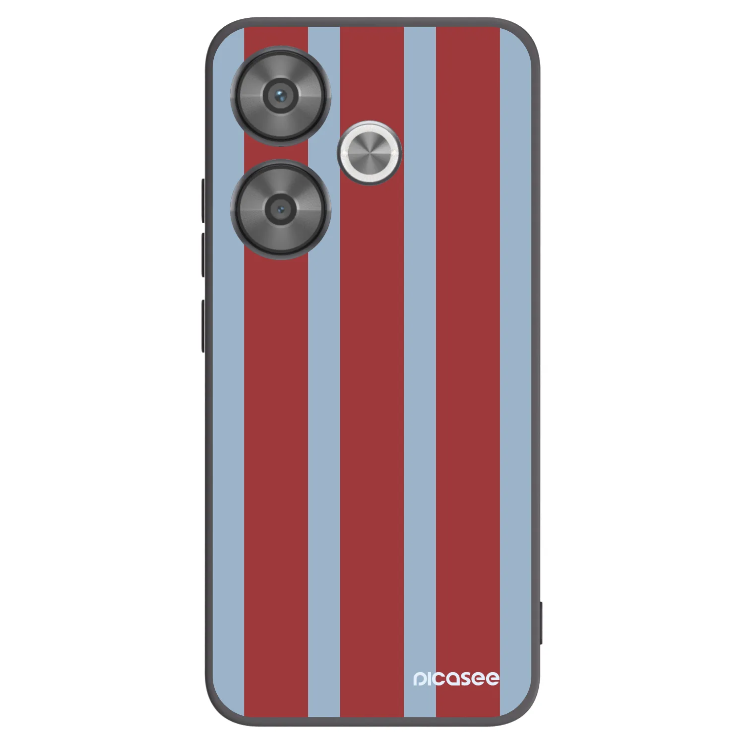 Picasee silikonowe czarne etui na Xiaomi Poco F6 - Lounge pass