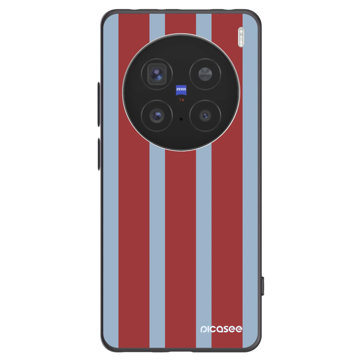 Picasee silikonowe czarne etui na Vivo X200 Pro - Lounge pass