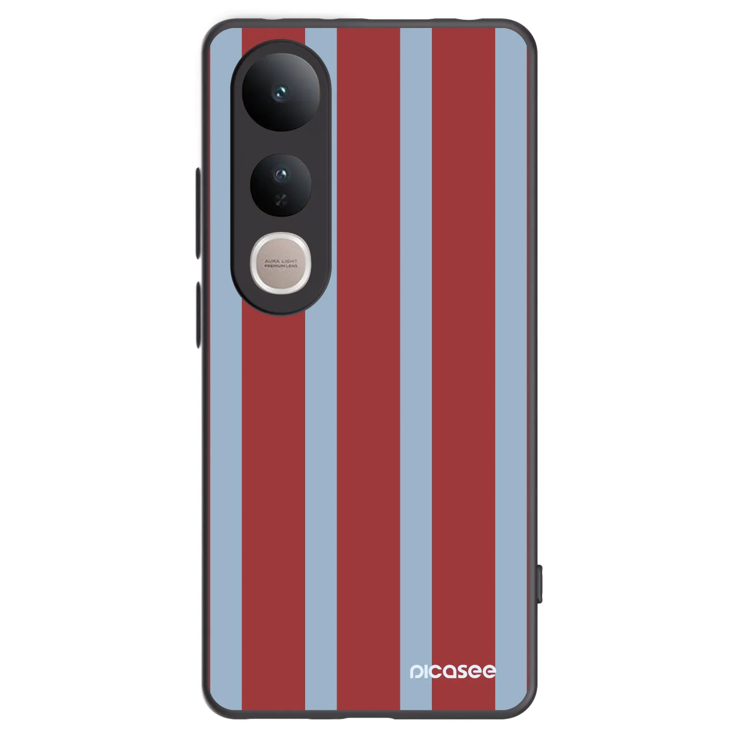 Picasee silikonowe czarne etui na Vivo V50 Lite 5G - Lounge pass
