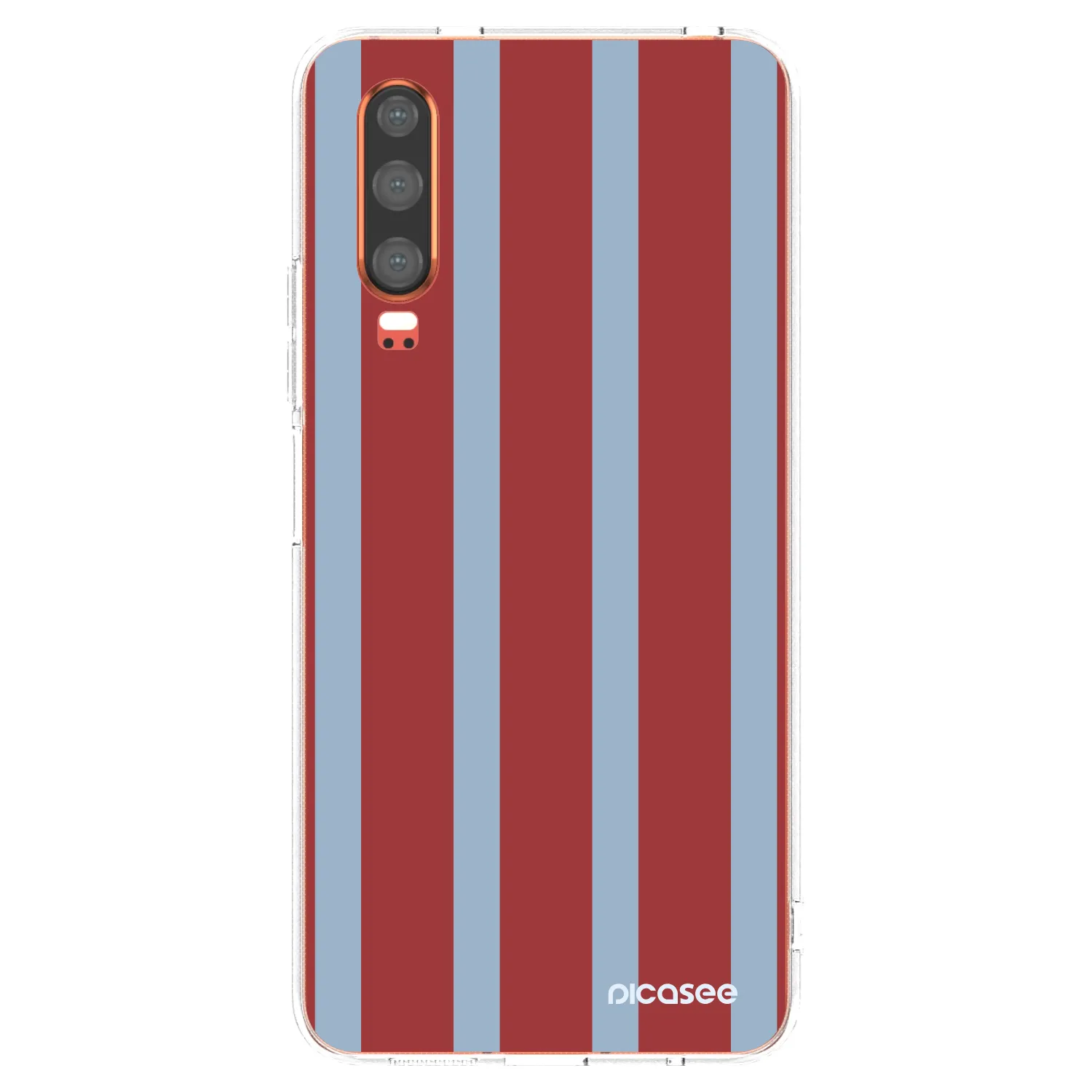Picasee silikonowe przeźroczyste etui na Huawei P30 - Lounge pass