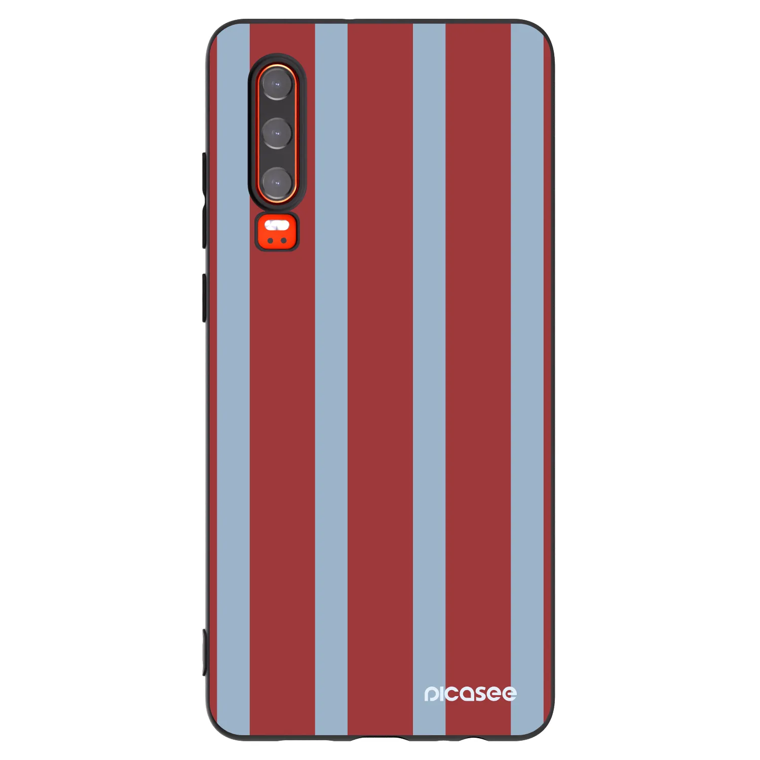 Picasee silikonowe czarne etui na Huawei P30 - Lounge pass