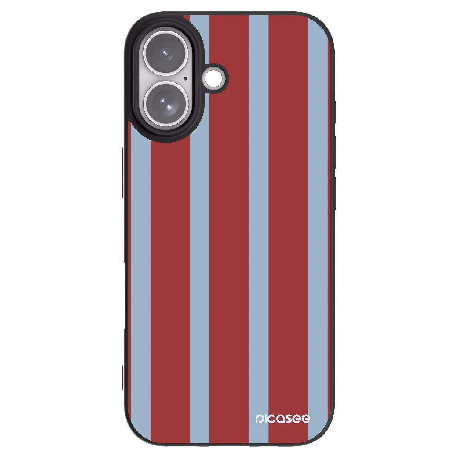 Picasee silikonowe czarne etui na Apple iPhone 17 - Lounge pass