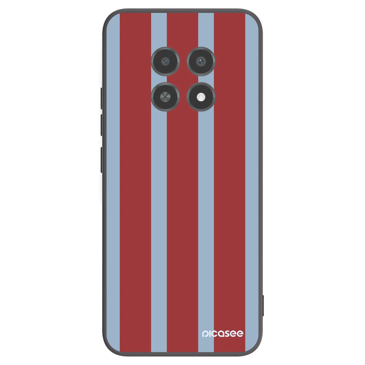 Picasee silikonowe czarne etui na Realme 12X - Lounge pass