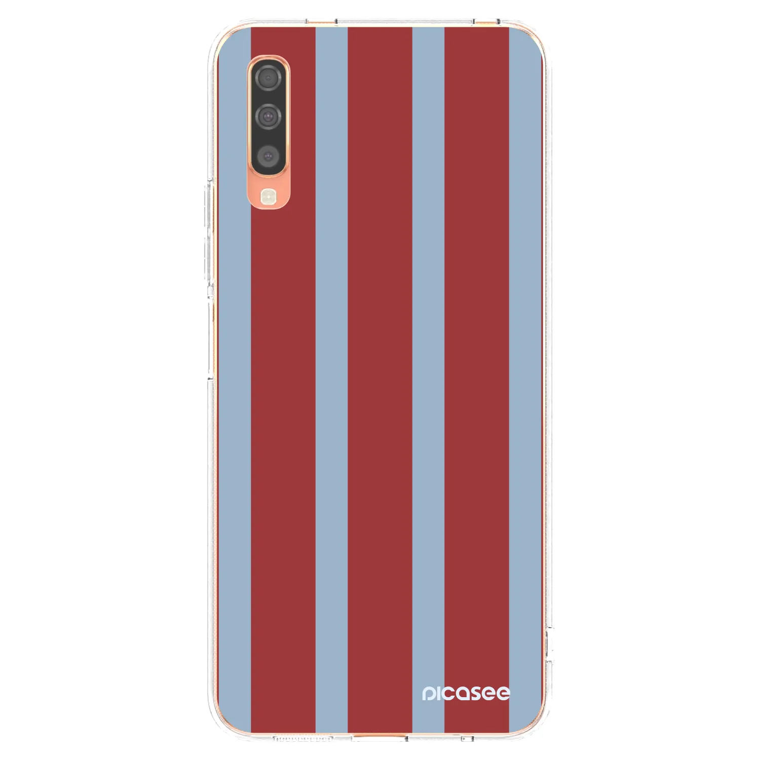 Picasee silikonowe przeźroczyste etui na Samsung Galaxy A70 A705F - Lounge pass