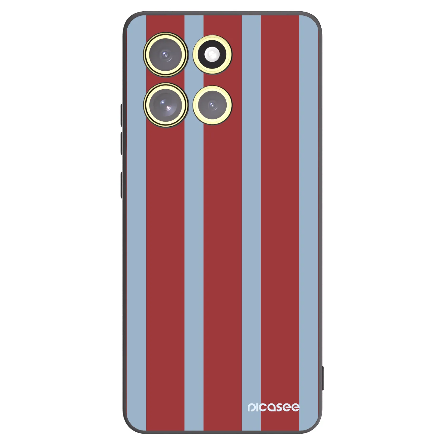 Picasee silikonowe czarne etui na Motorola Moto G86 5G - Lounge pass