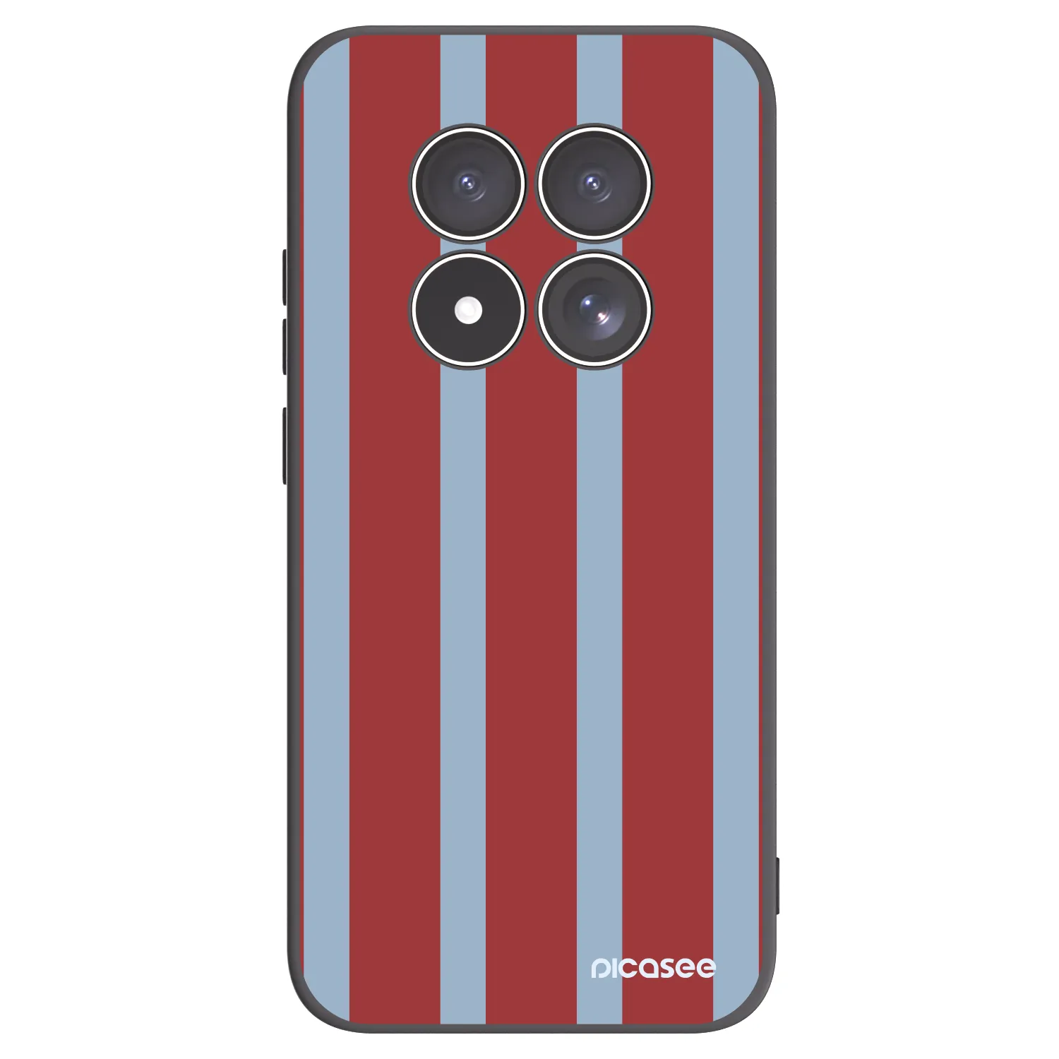 Picasee silikonowe czarne etui na Xiaomi Redmi Note 15 Pro 4G - Lounge pass