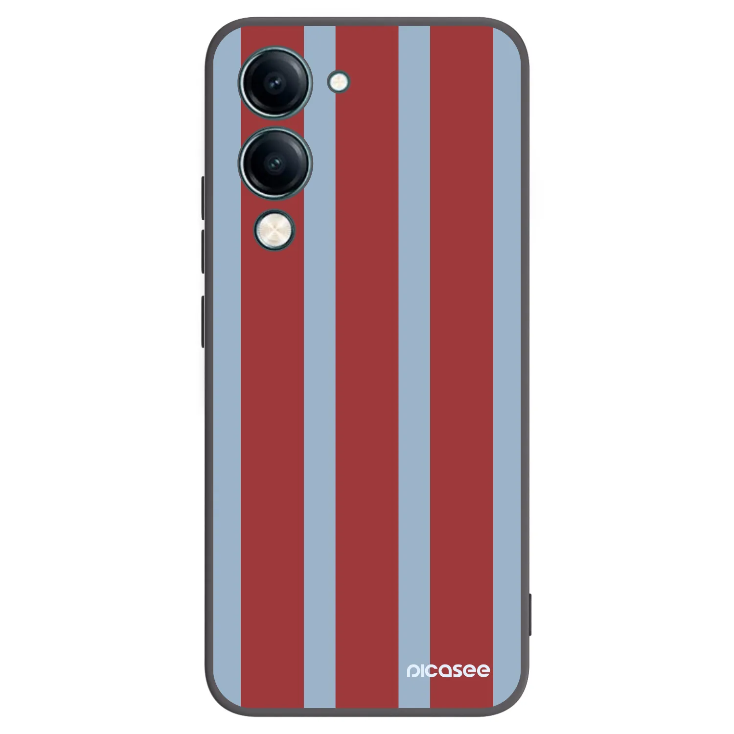 Picasee silikonowe czarne etui na Vivo Y29s 5G - Lounge pass