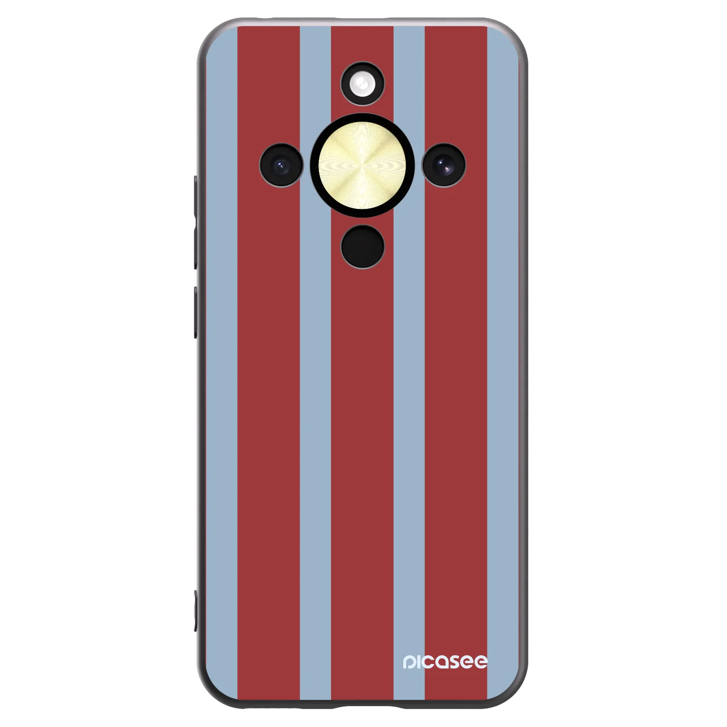 Picasee silikonowe czarne etui na Honor Magic8 Lite 5G - Lounge pass