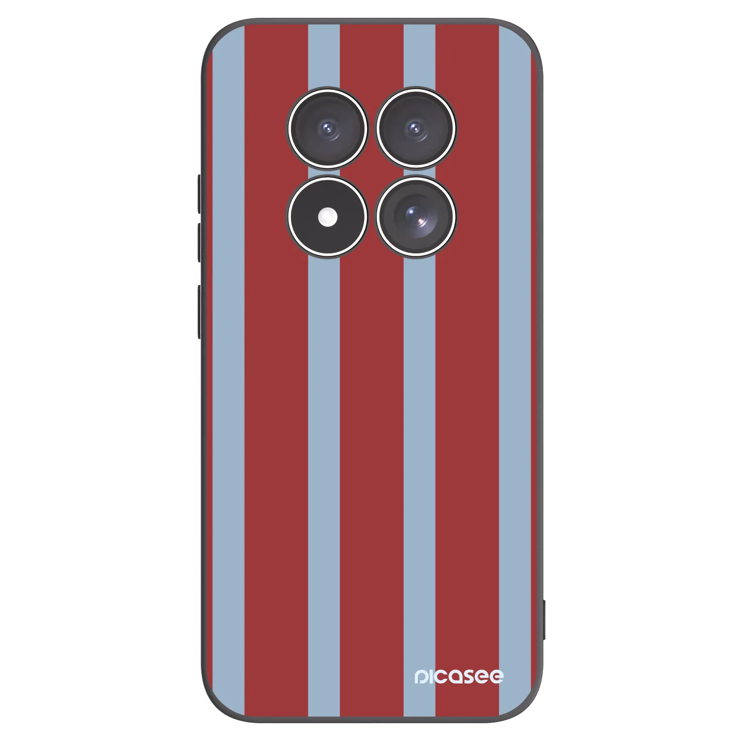 Picasee silikonowe czarne etui na Xiaomi Redmi Note 15 Pro 5G - Lounge pass