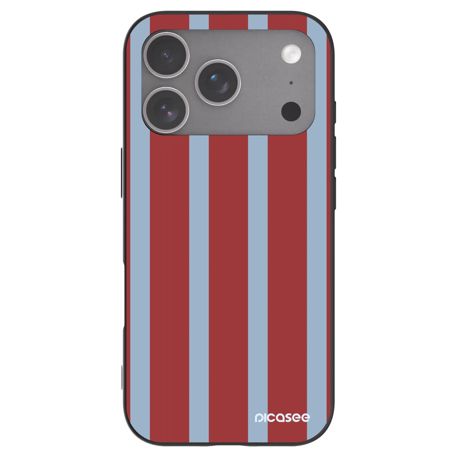 Picasee silikonowe czarne etui na Apple iPhone 18 Pro - Lounge pass