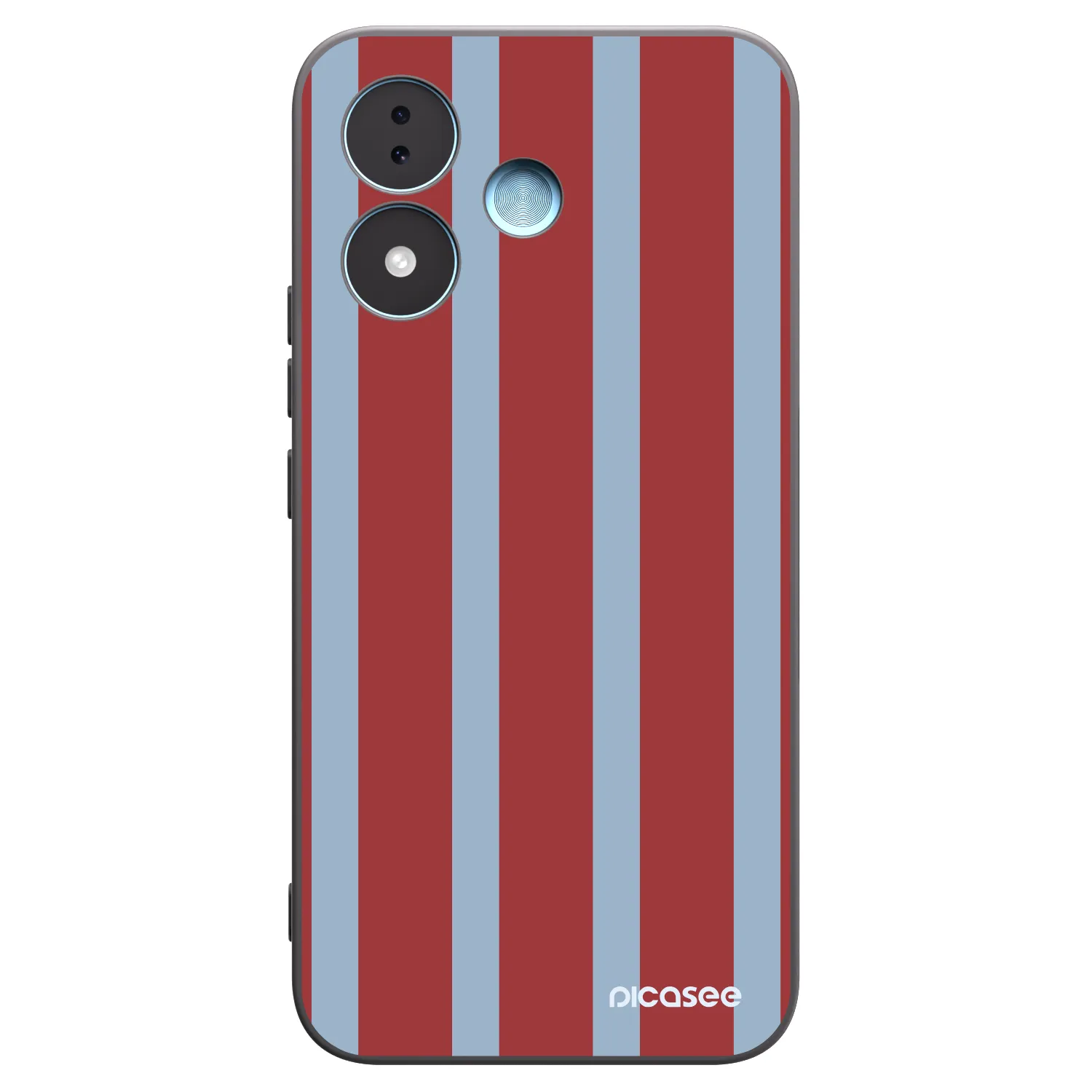 Picasee silikonowe czarne etui na Xiaomi Redmi Note 17 5G - Lounge pass