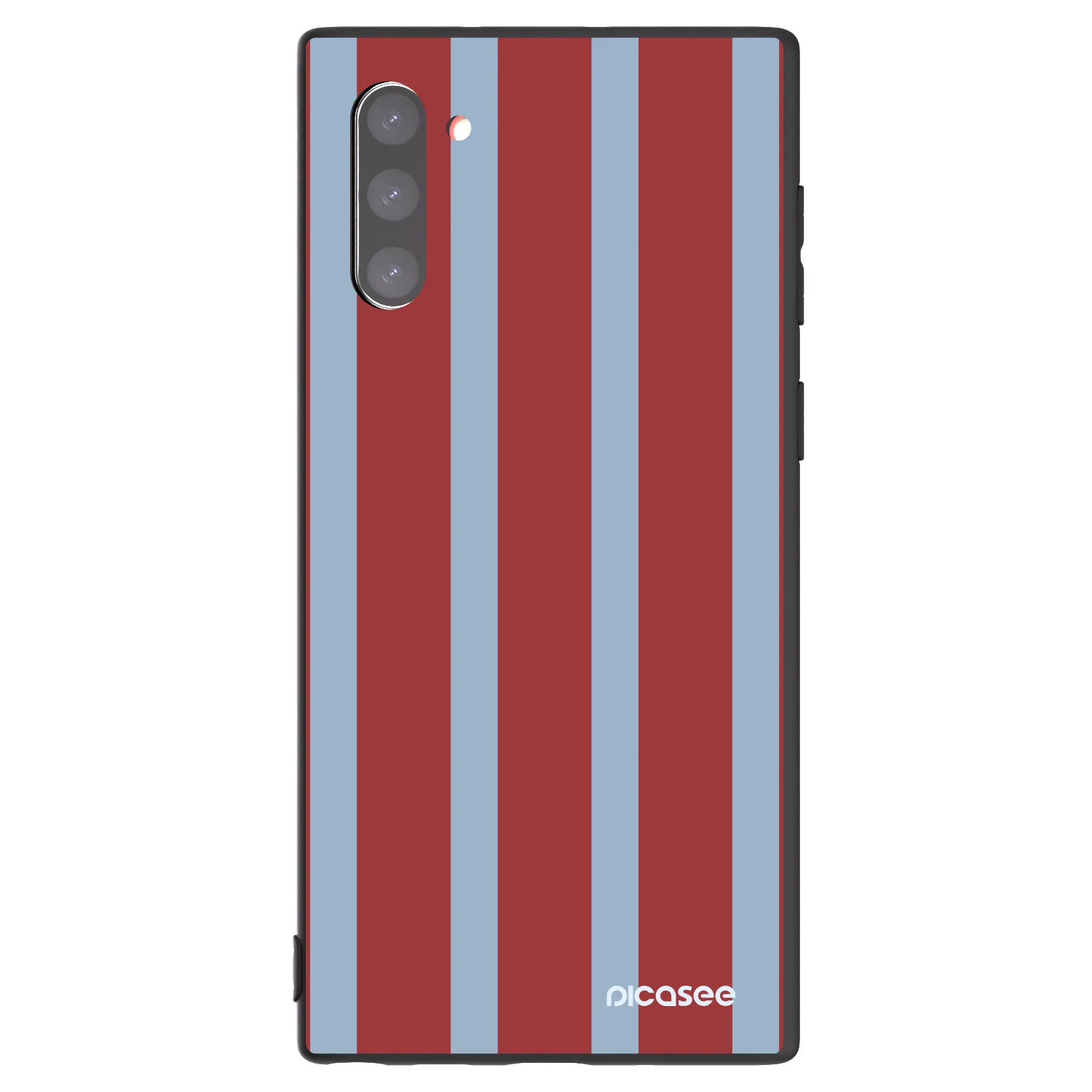 Picasee silikonowe czarne etui na Samsung Galaxy Note 10 N970F - Lounge pass