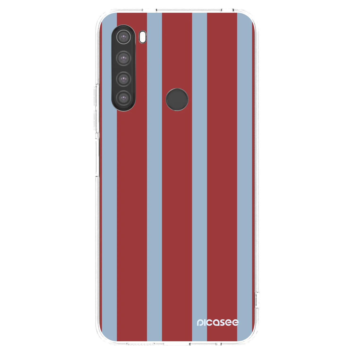 Picasee silikonowe przeźroczyste etui na Xiaomi Redmi Note 8 - Lounge pass