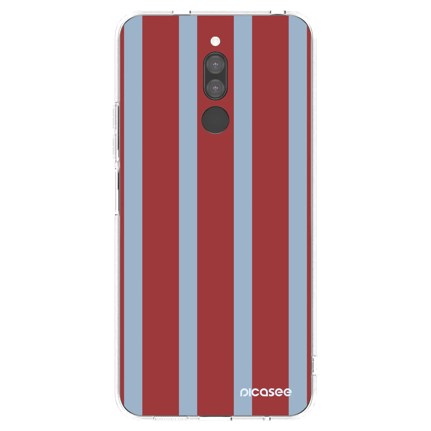 Picasee silikonowe przeźroczyste etui na Xiaomi Redmi 8 - Lounge pass