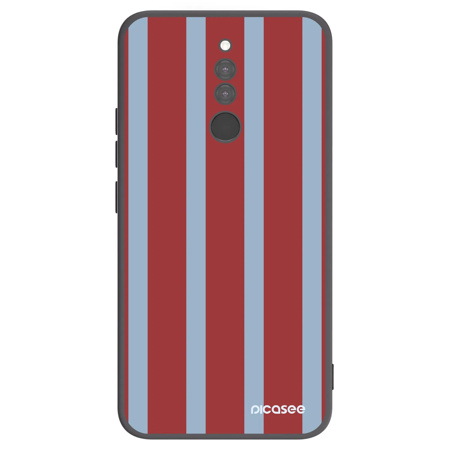 Picasee silikonowe czarne etui na Xiaomi Redmi 8 - Lounge pass