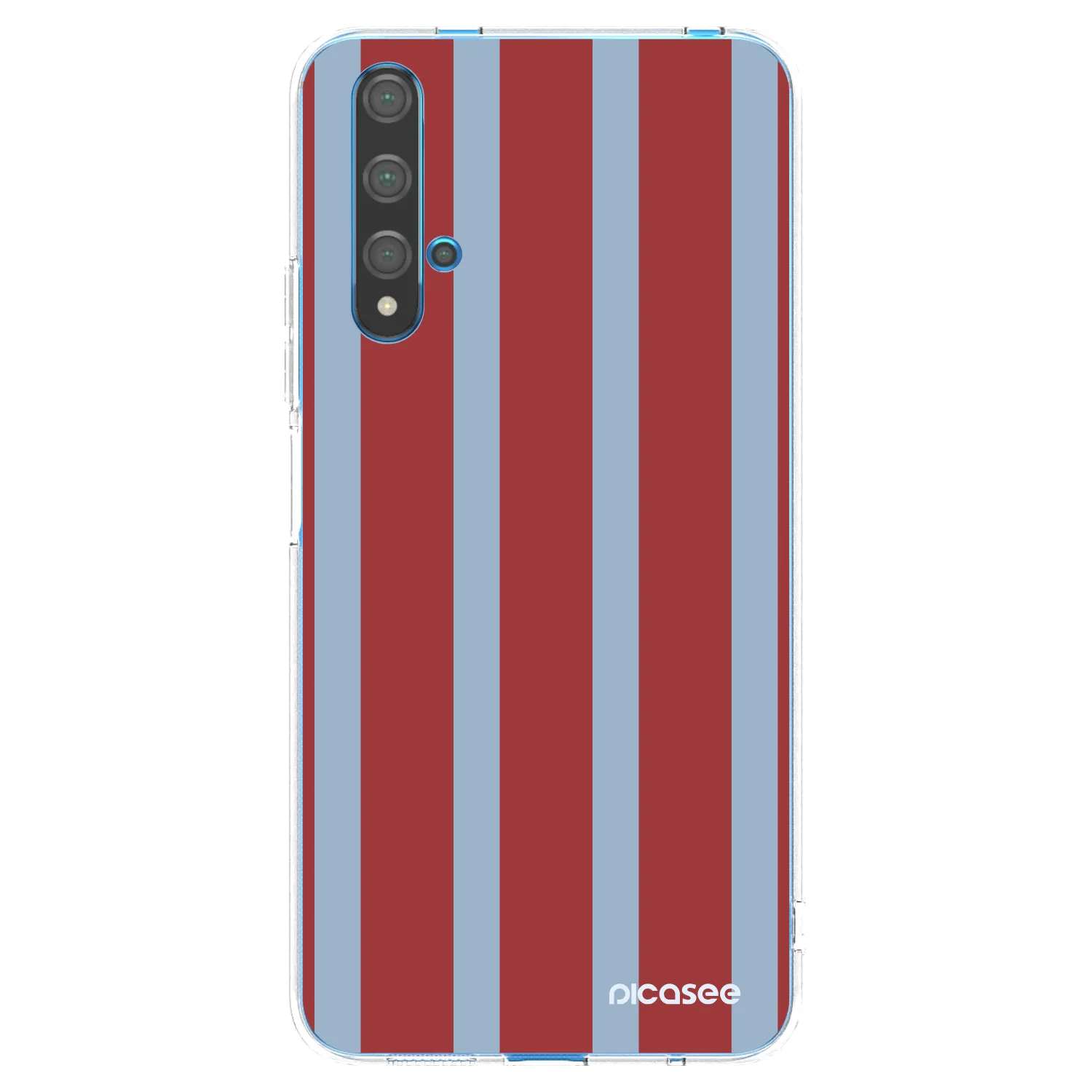 Picasee silikonowe przeźroczyste etui na Huawei Nova 5T - Lounge pass